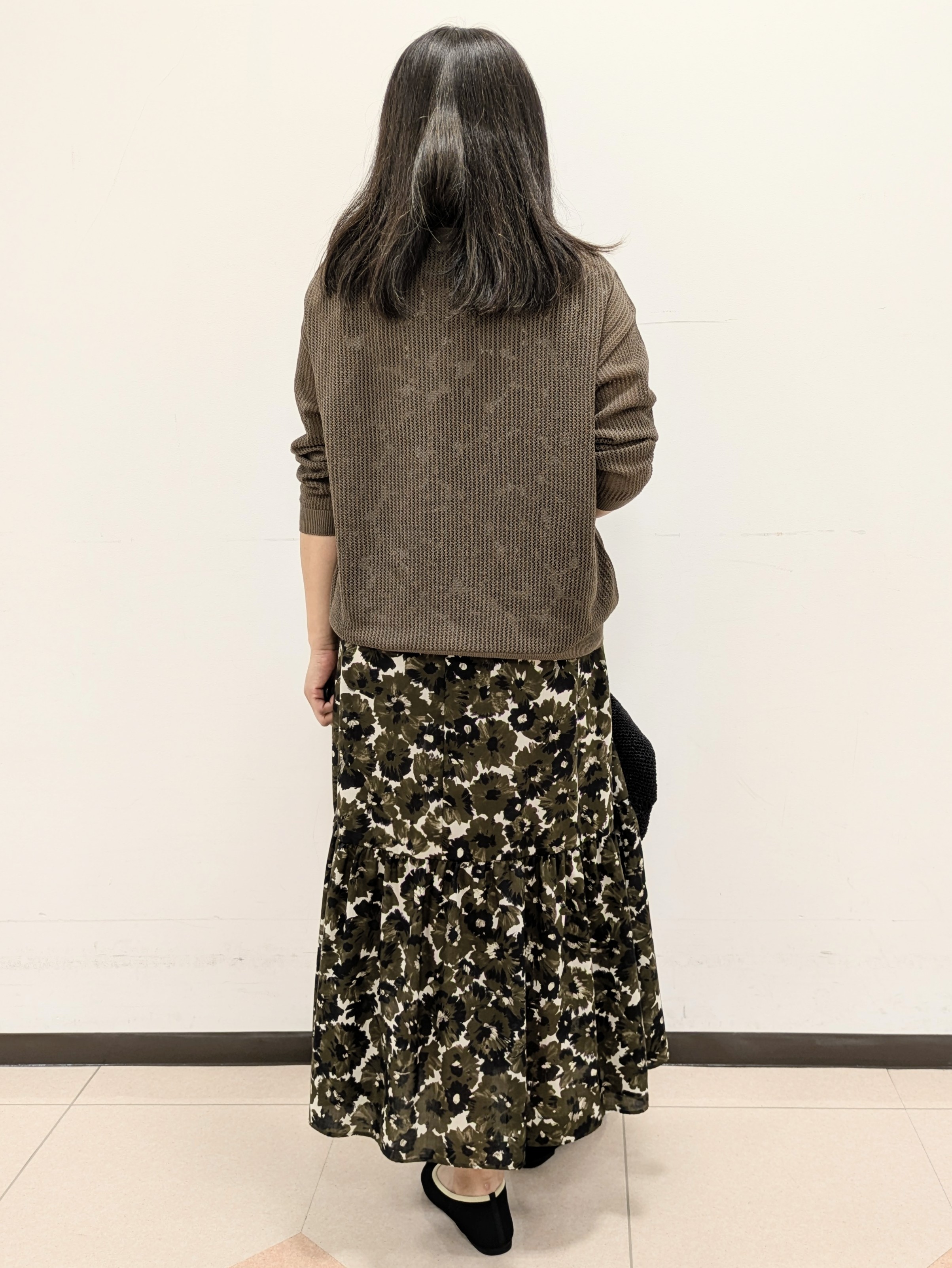 ともさんの「UNTITLED｜【花柄/着映え】フラワープリントワンピース」を使ったコーディネート