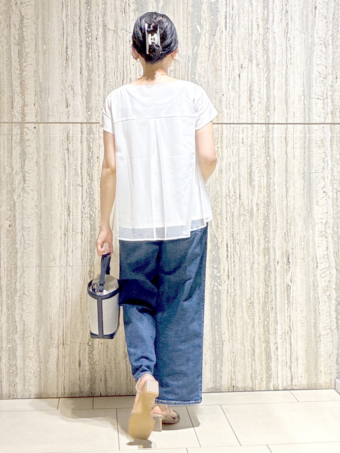  beni_gingerさんの「Reflect｜チュール&times;ジャージチュニックトップス」を使ったコーディネート