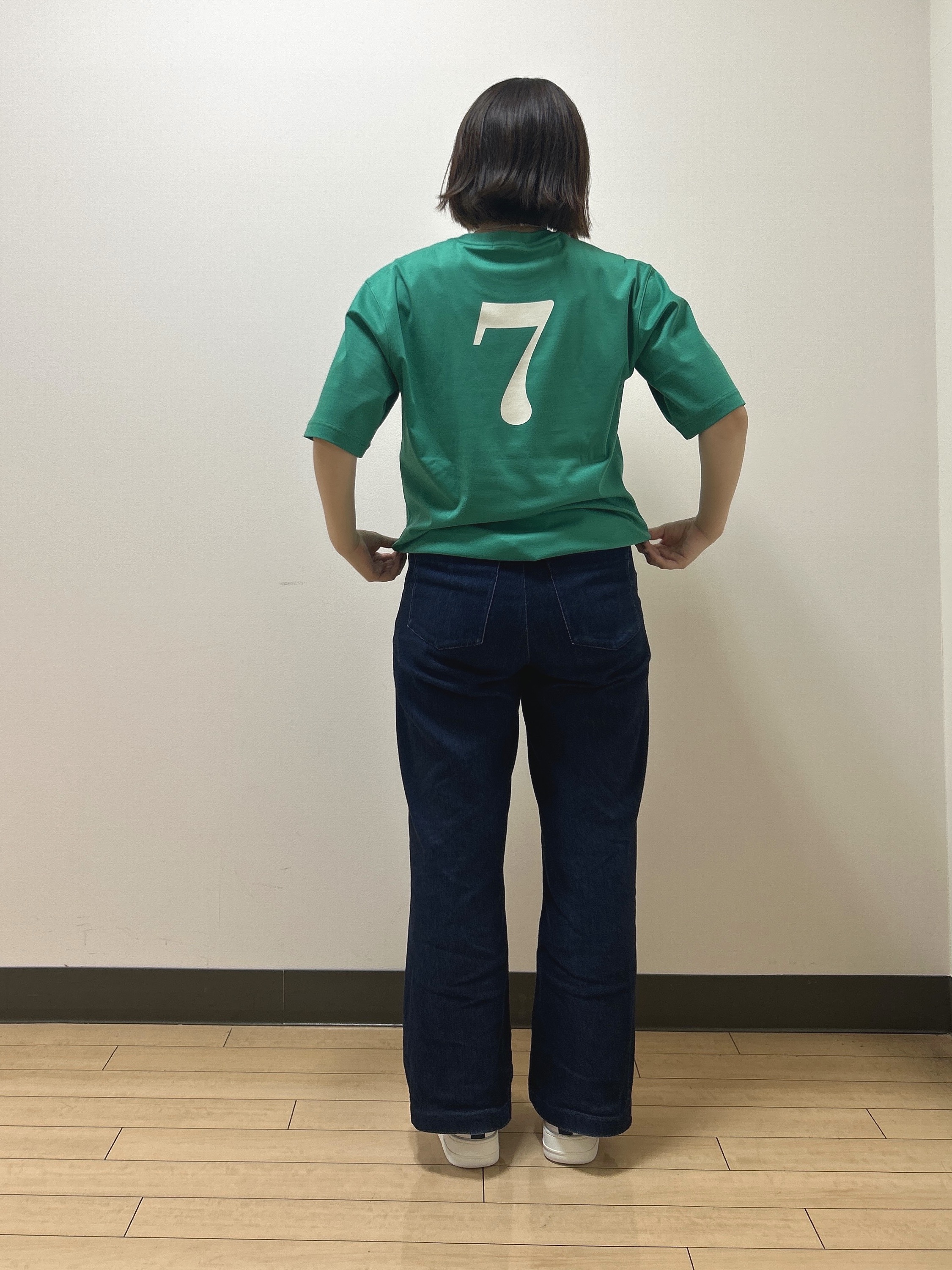 okaさんの「TAKEO KIKUCHI｜【BOWLER HAT LABEL】アイスクリアコットン ピンナップガール 半袖Tシャツ」を使ったコーディネート