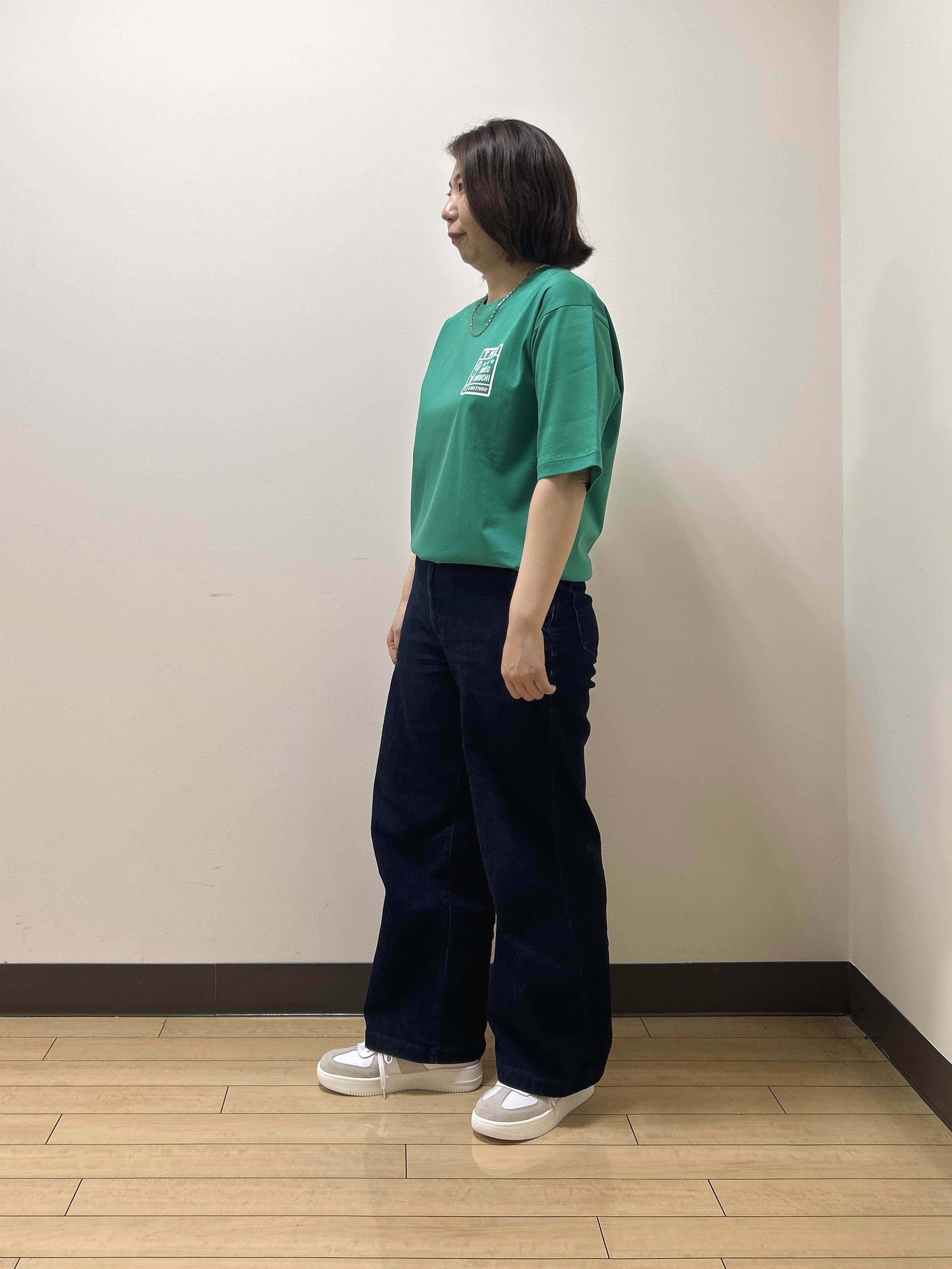 okaさんの「TAKEO KIKUCHI｜【BOWLER HAT LABEL】アイスクリアコットン ピンナップガール 半袖Tシャツ」を使ったコーディネート