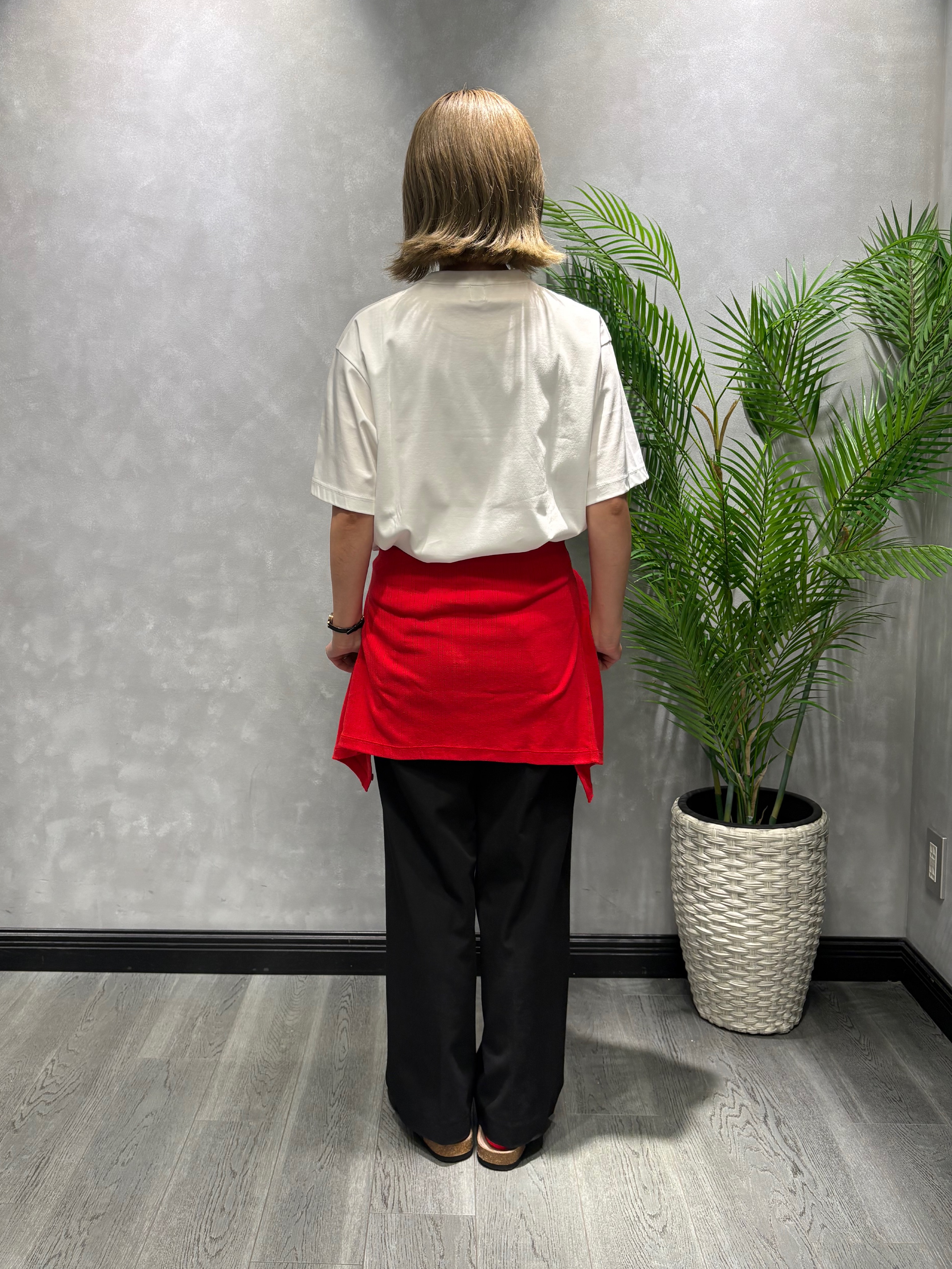 s___sさんの「TAKEO KIKUCHI｜マラケシュ フォト Tシャツ」を使ったコーディネート