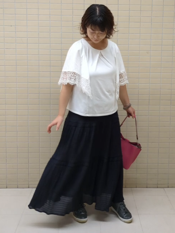 ハム太郎さんの「Reflect｜【通勤◎】&rsquo;26春夏毎日ミディアムバッグ」を使ったコーディネート