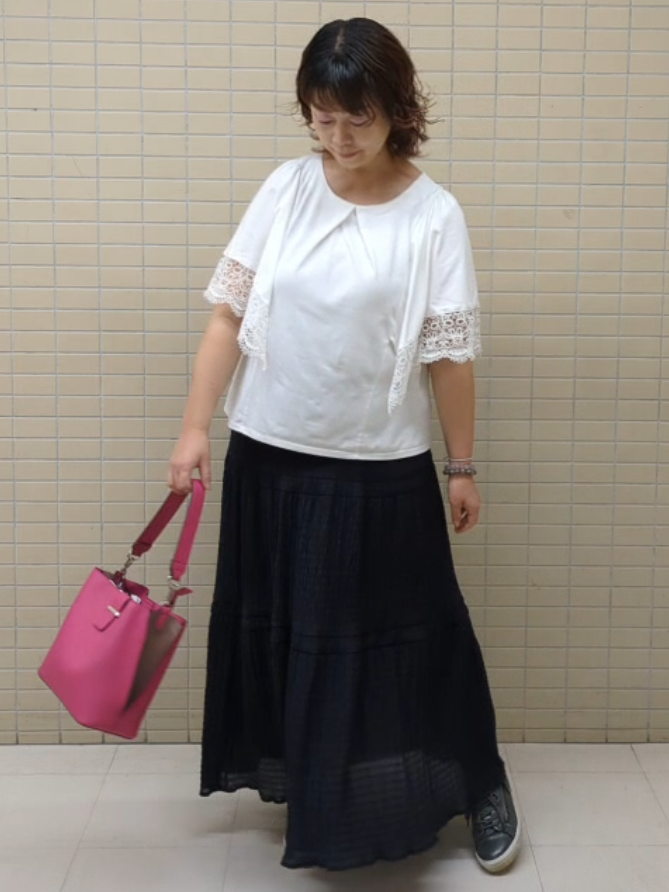 ハム太郎さんの「Reflect｜【通勤◎】&rsquo;26春夏毎日ミディアムバッグ」を使ったコーディネート