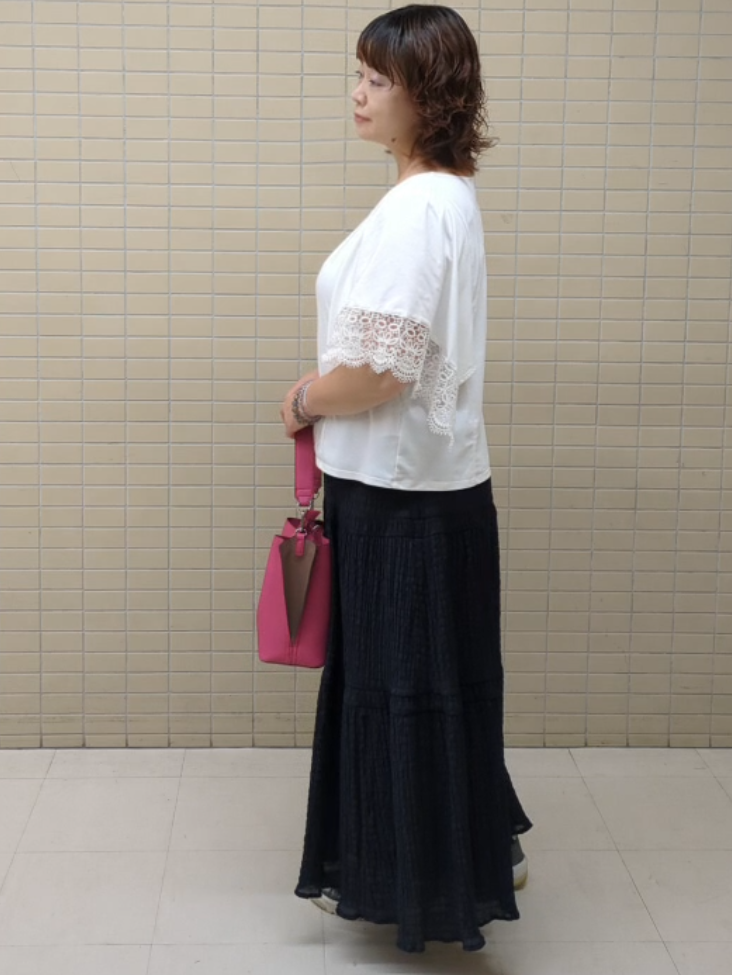 ハム太郎さんの「Reflect｜【通勤◎】&rsquo;26春夏毎日ミディアムバッグ」を使ったコーディネート