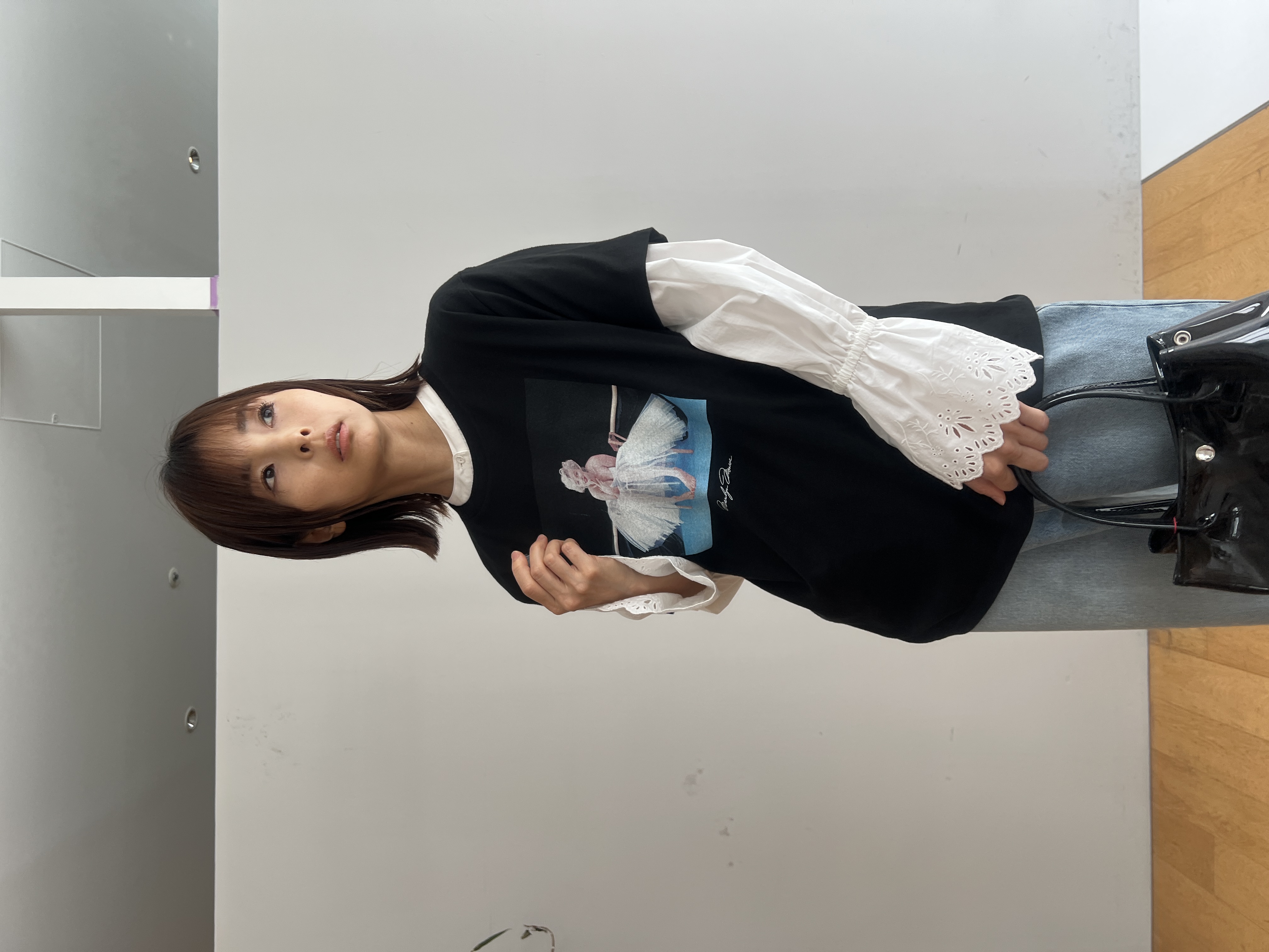 misaさんの「DRESSTERIOR｜【別注】マリリンモンロー/カラープリントTシャツ」を使ったコーディネート