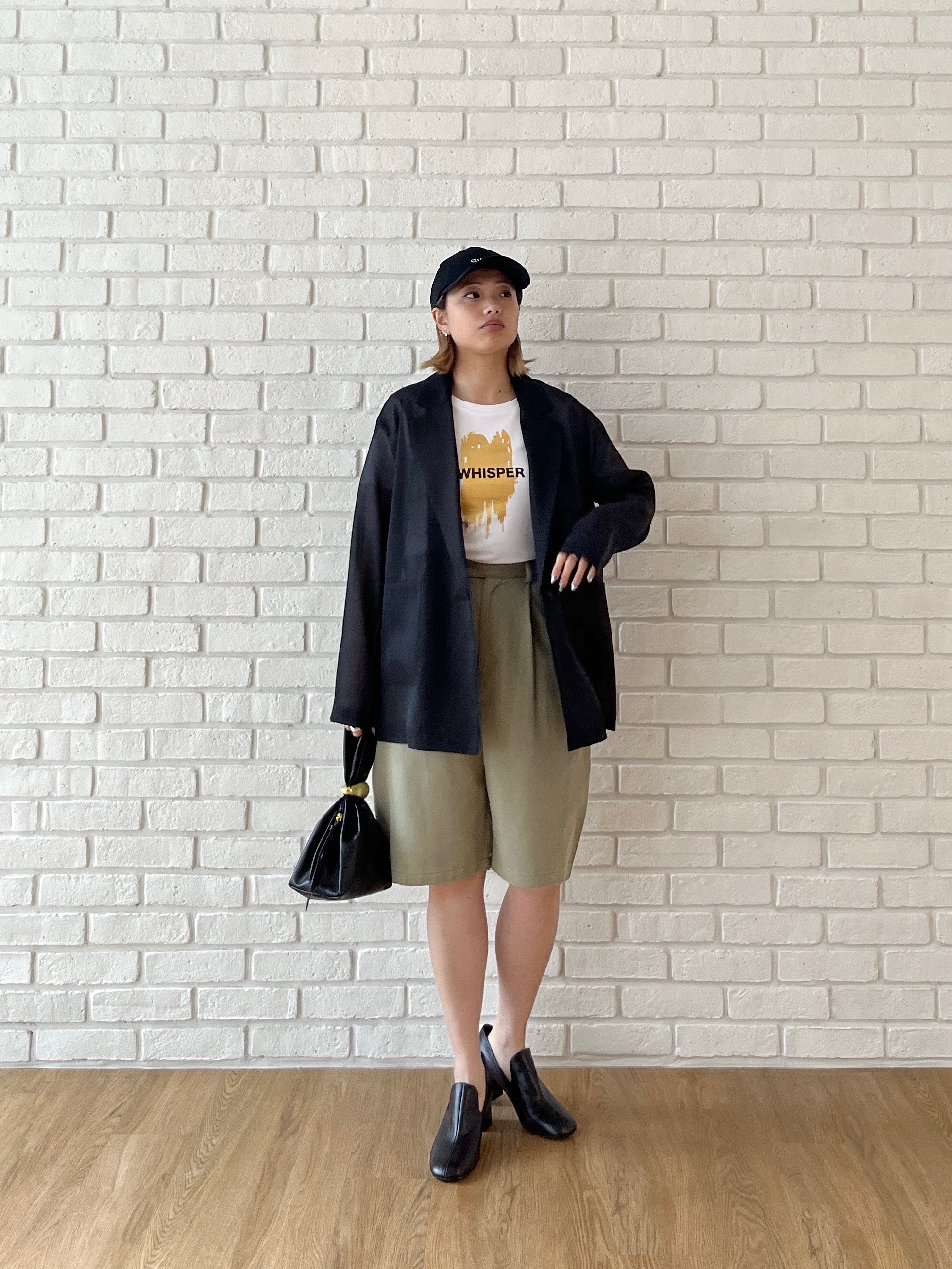 Harukaさんの「INDIVI｜【接触冷感/通気性】シアーシャツジャケット」を使ったコーディネート