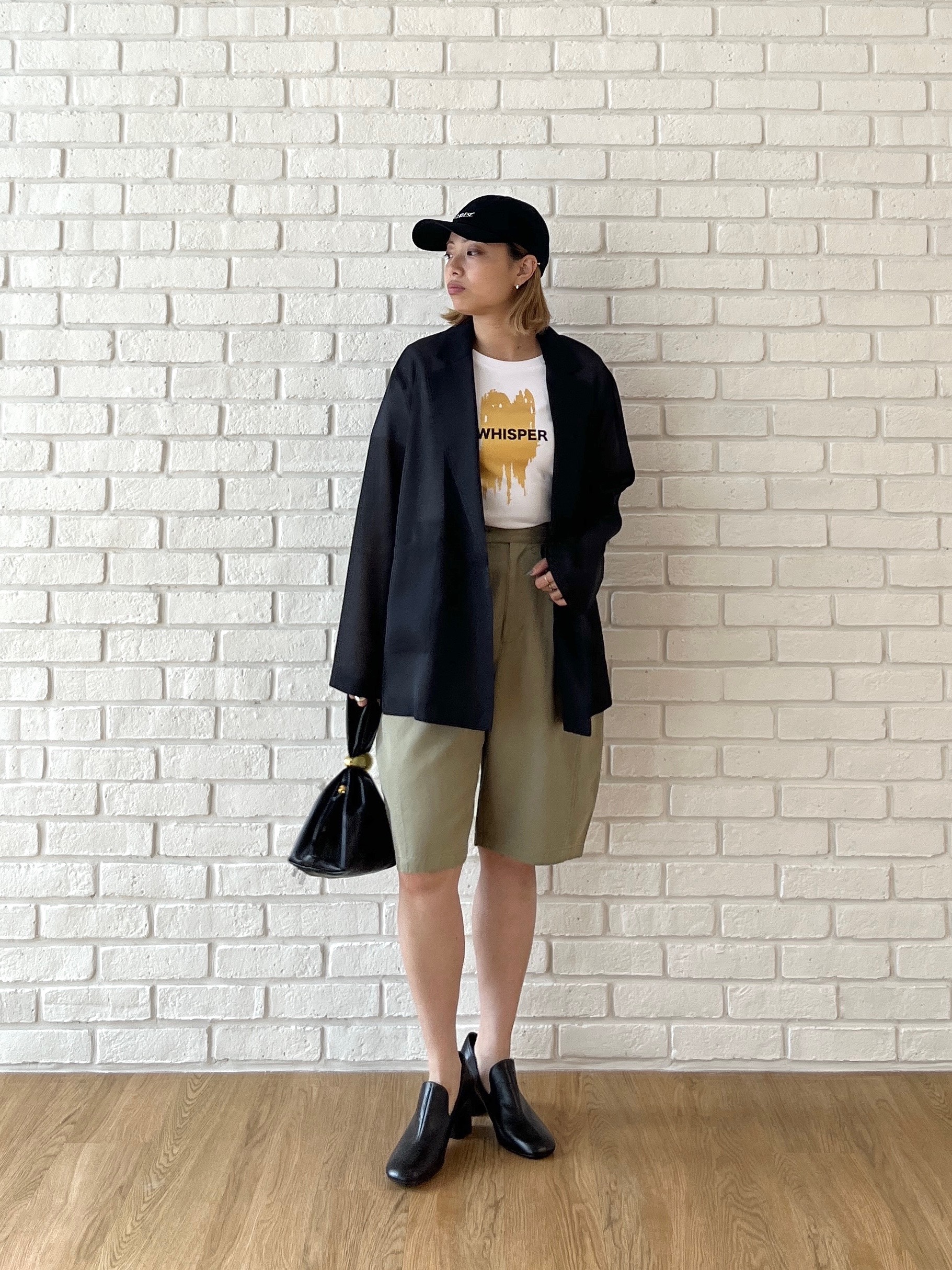 Harukaさんの「INDIVI｜【接触冷感/通気性】シアーシャツジャケット」を使ったコーディネート