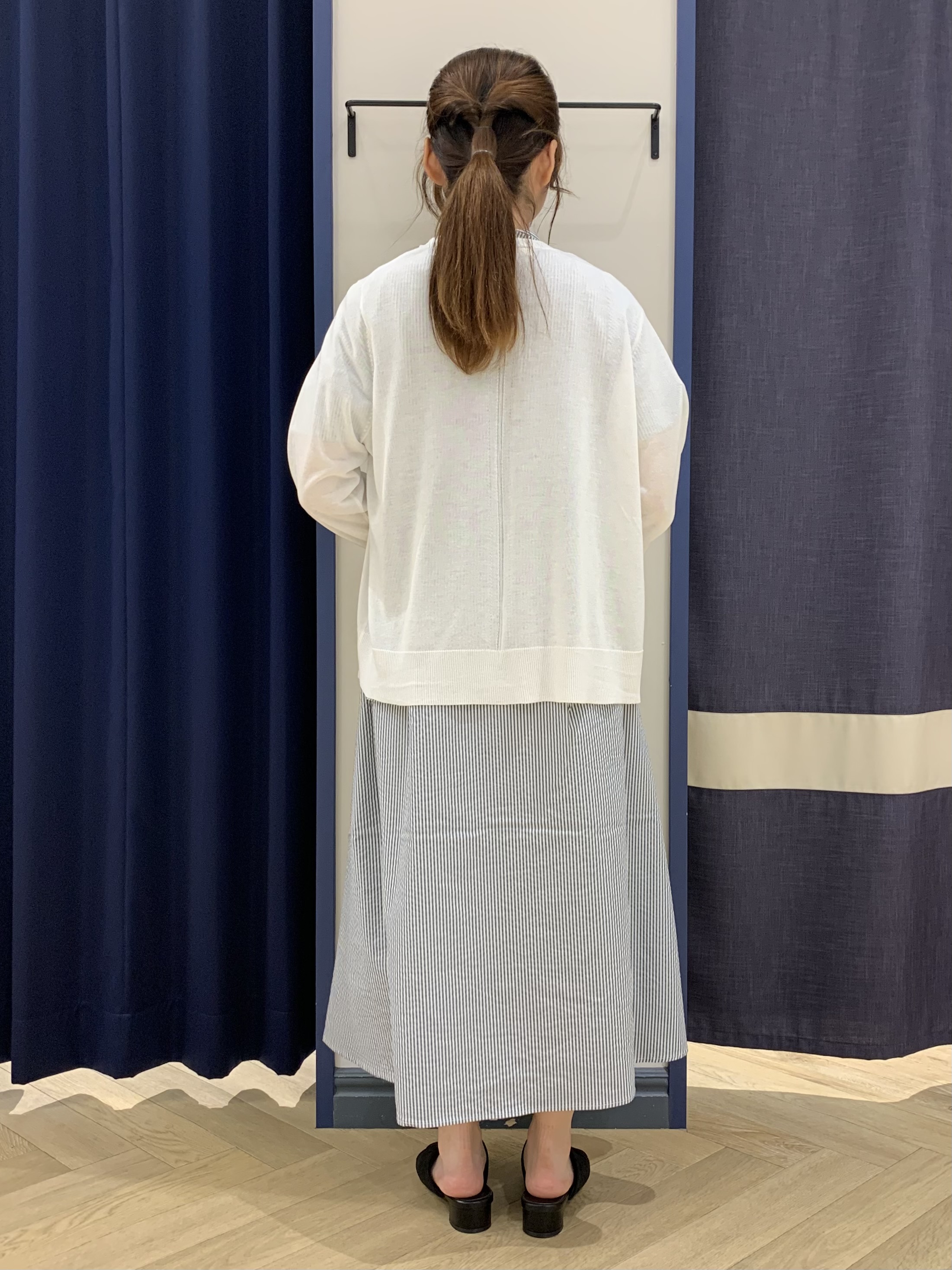 mokaさんの「grove｜高評価！【接触冷感／UVカットetc】ベーシックショートカーディガン」を使ったコーディネート
