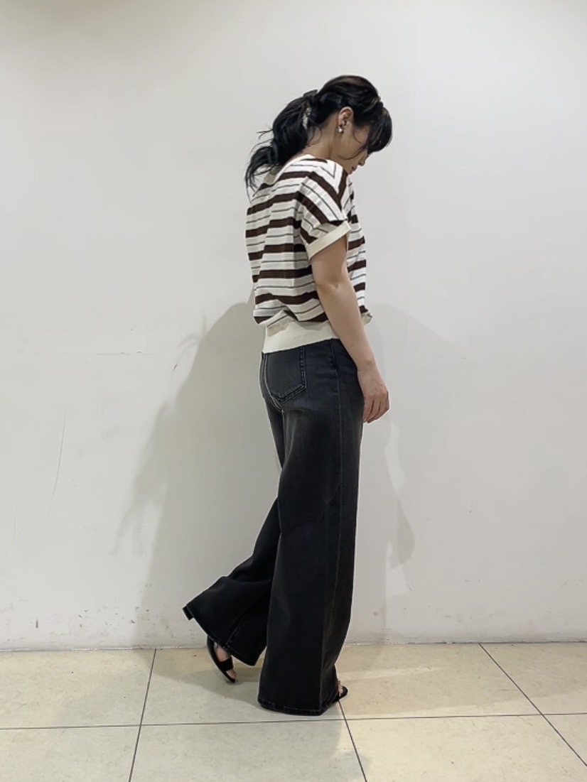 watanabeさんの「UNTITLED｜【肌に張りつきにくい/前後2WAY】ドライタッチコットンプルオーバー」を使ったコーディネート