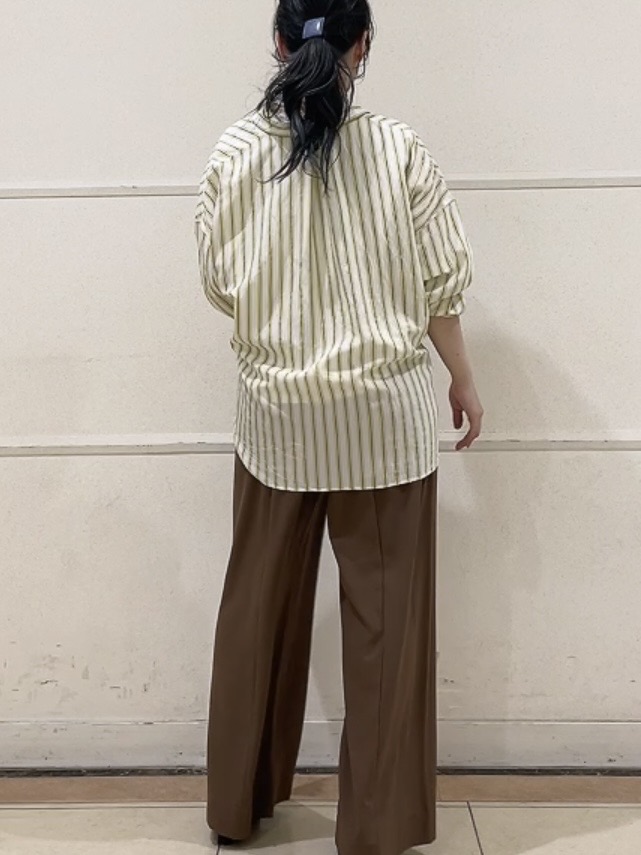 watanabeさんの「UNTITLED｜【接触冷感/防シワ/着る日傘】イージーワイドパンツ」を使ったコーディネート