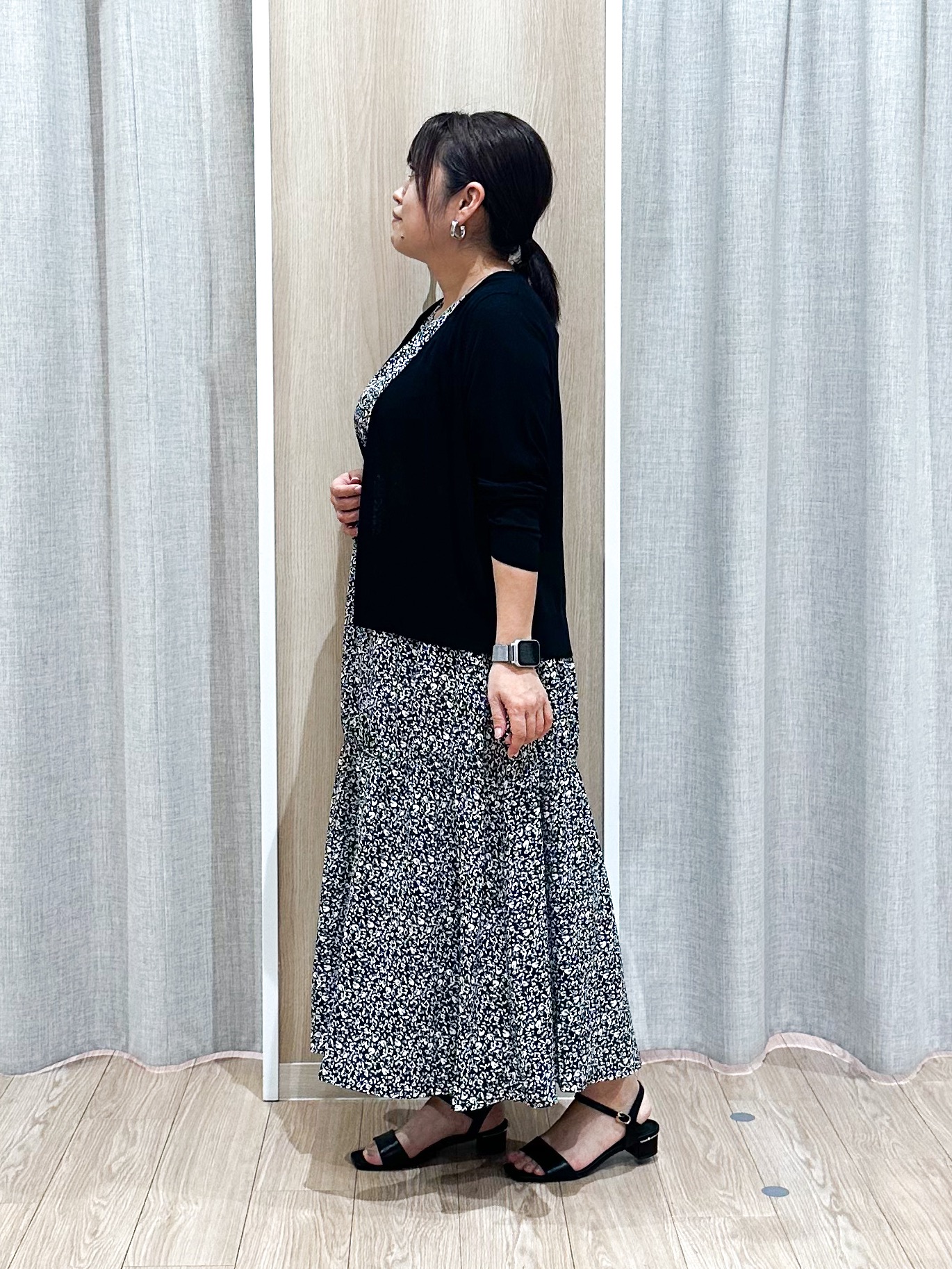 naoさんの「grove｜高評価！【接触冷感／UVカットetc】ベーシックショートカーディガン」を使ったコーディネート