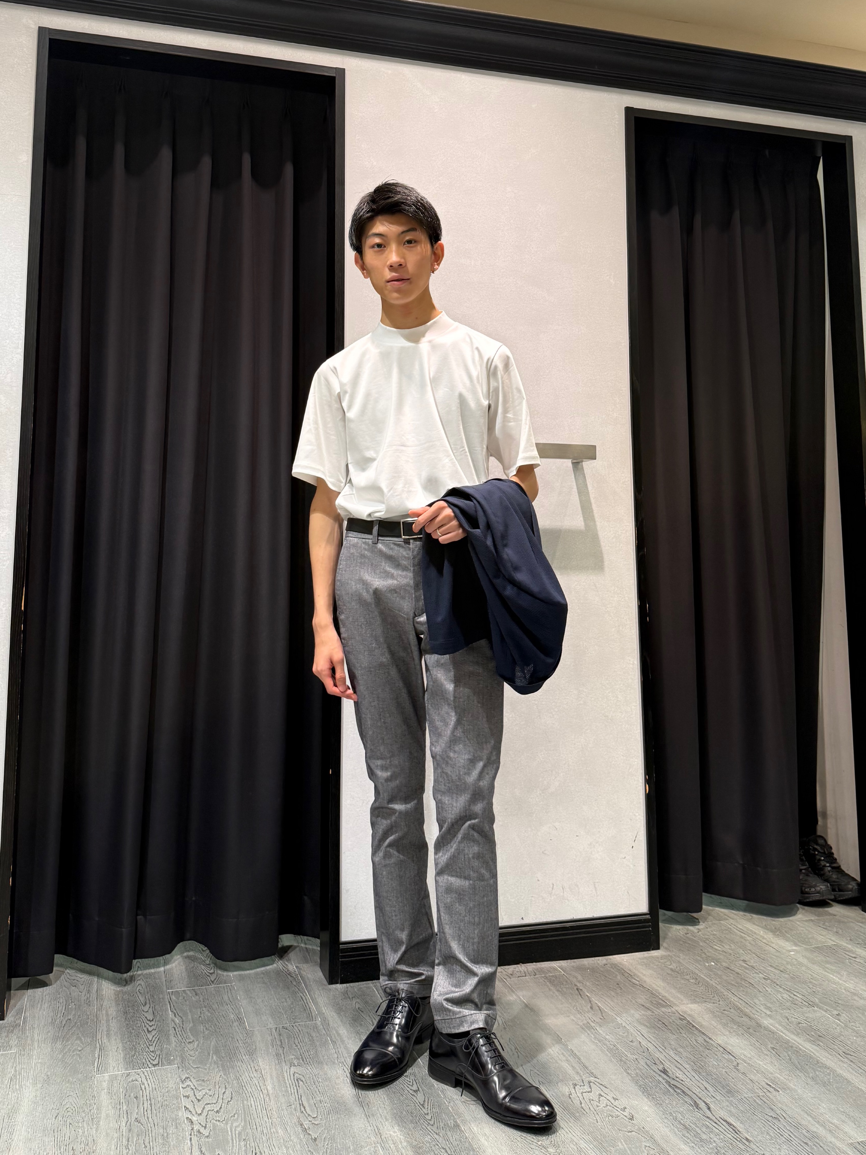 uekuboさんの「TAKEO KIKUCHI｜【Begin5月号掲載/通気性】トリコットサッカー ジャケット」を使ったコーディネート