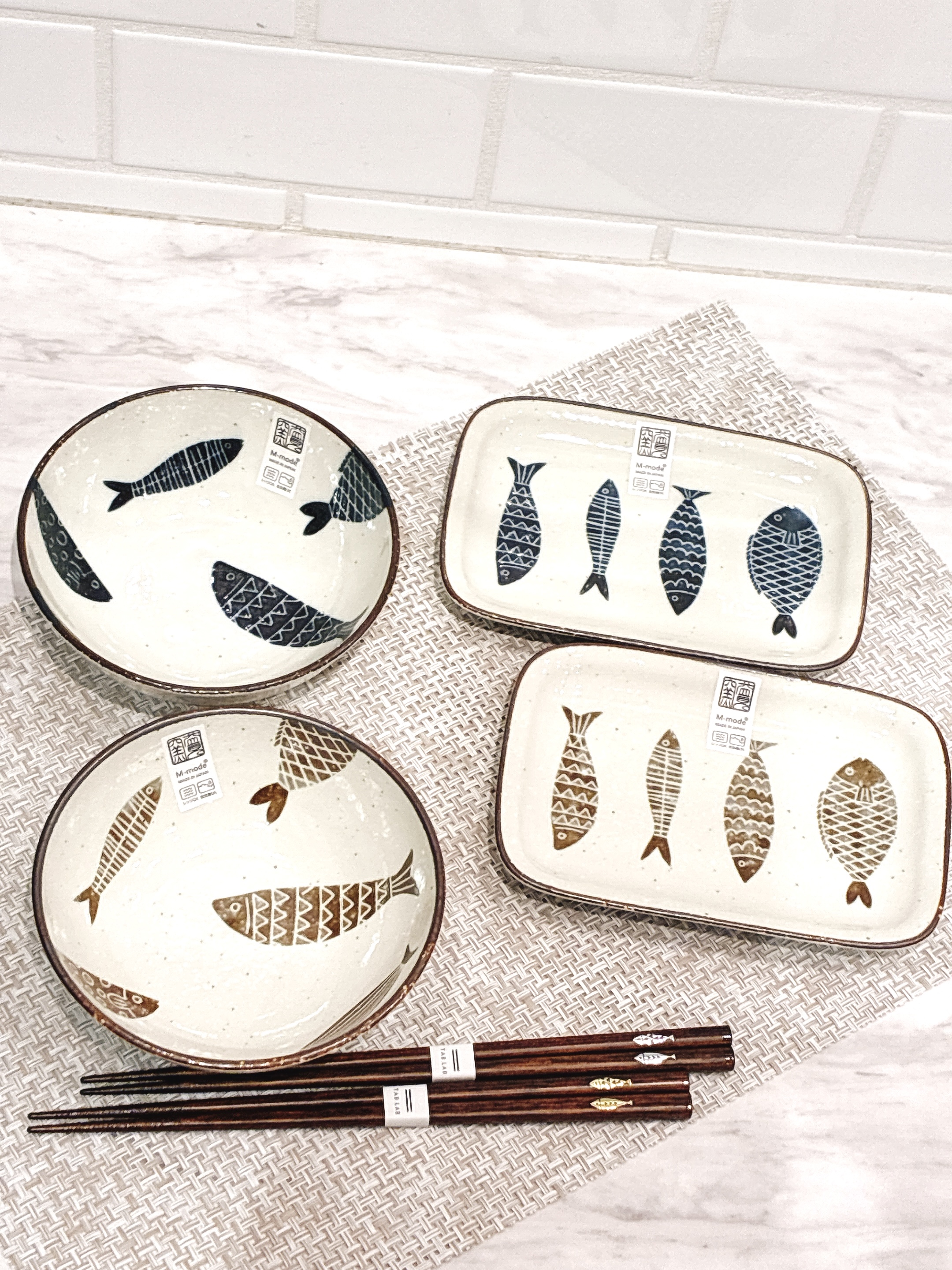 rieさんの「212 KITCHEN STORE｜魚器 豆皿 BR」を使ったコーディネート