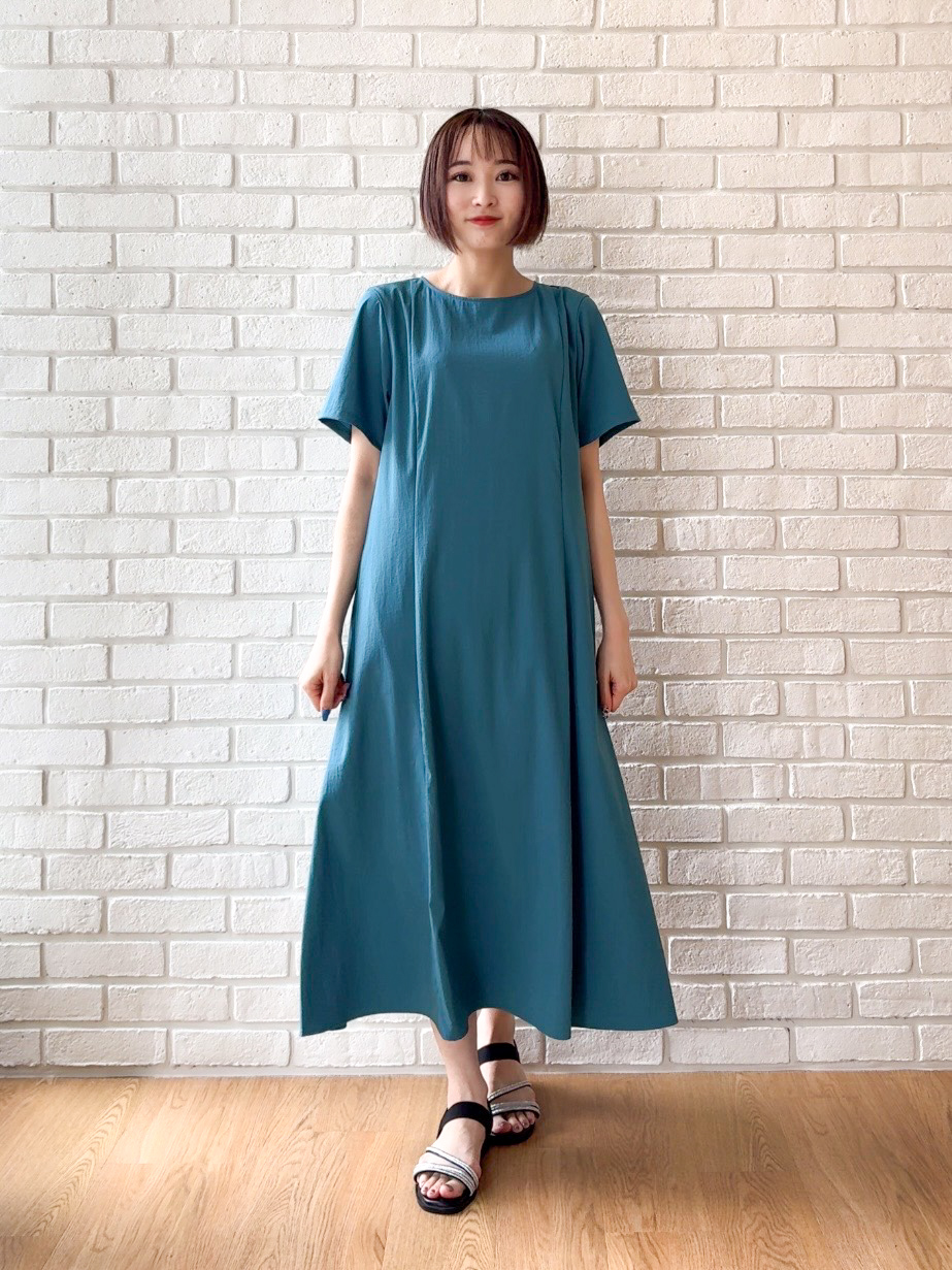 𝐜𝐡𝐢𝐤𝐚さんの「SHOO･LA･RUE｜【S-LL/洗濯機可】夏に使える 程よい透け感のシアーブルゾン」を使ったコーディネート