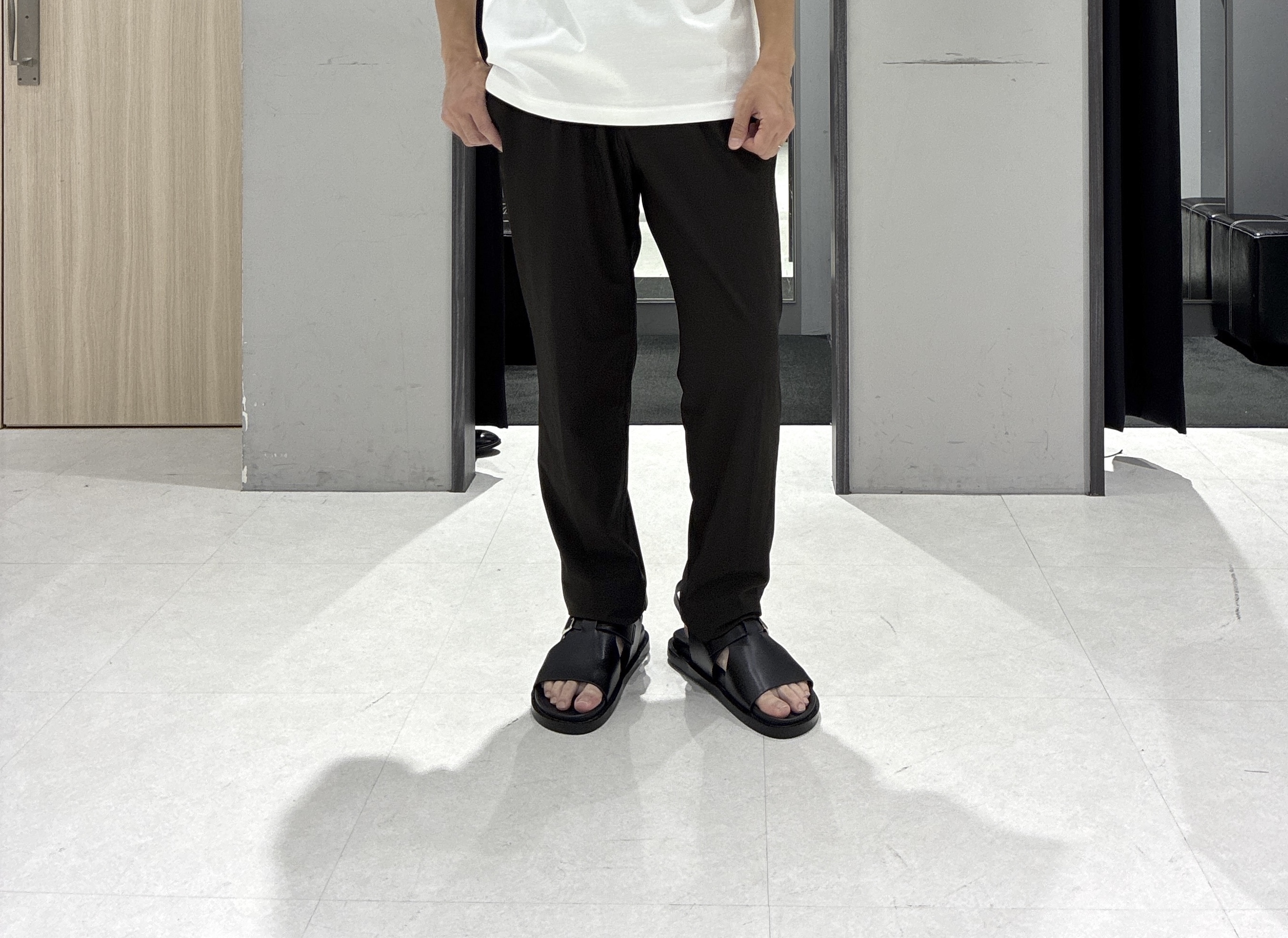 わいずみさんの「TAKEO KIKUCHI｜【接触冷感】アイスクリアコットン ワンポイント ポロシャツ」を使ったコーディネート