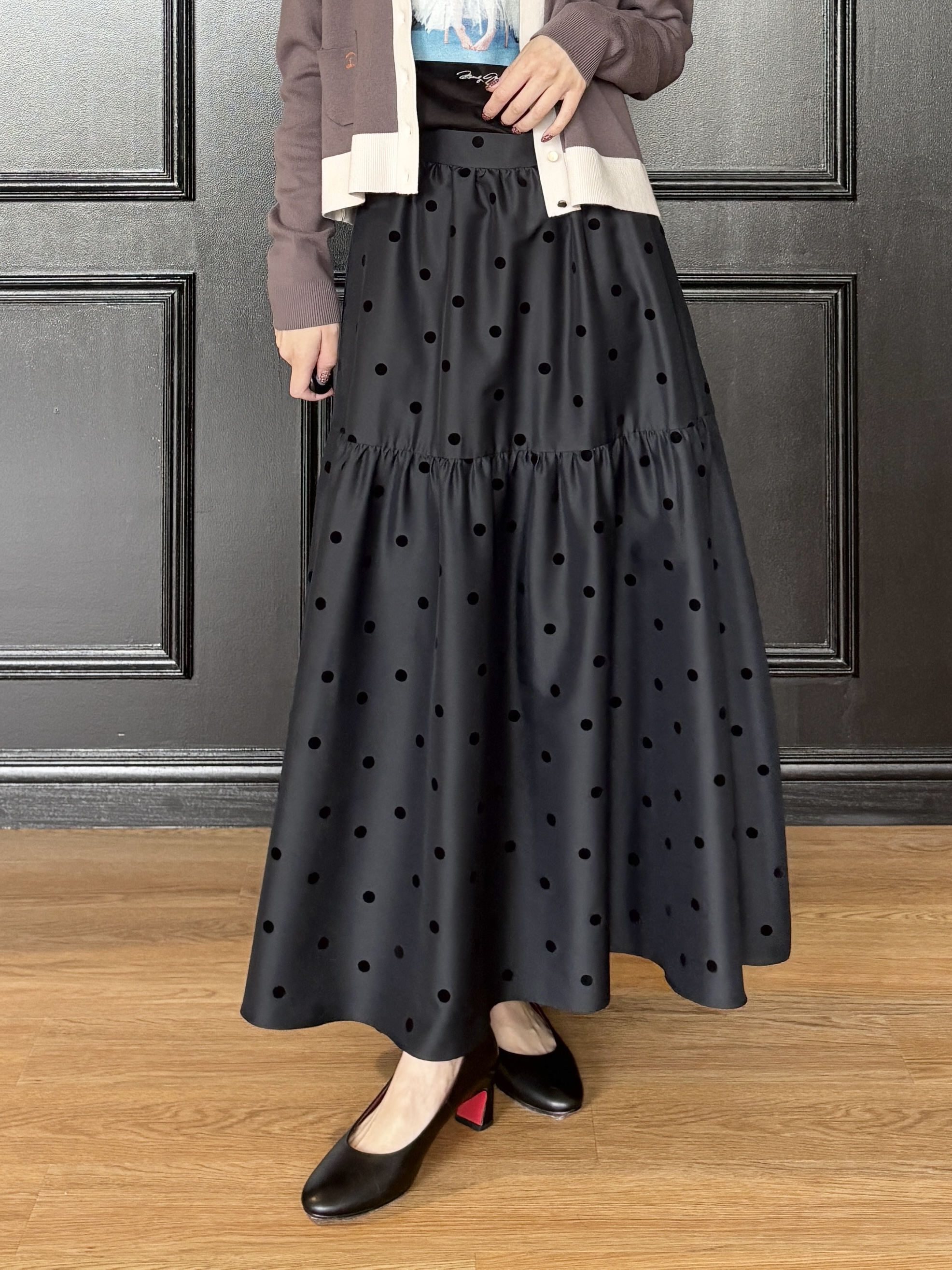 清水夏姫さんの「DRESSTERIOR｜【別注】マリリンモンロー/カラープリントTシャツ」を使ったコーディネート