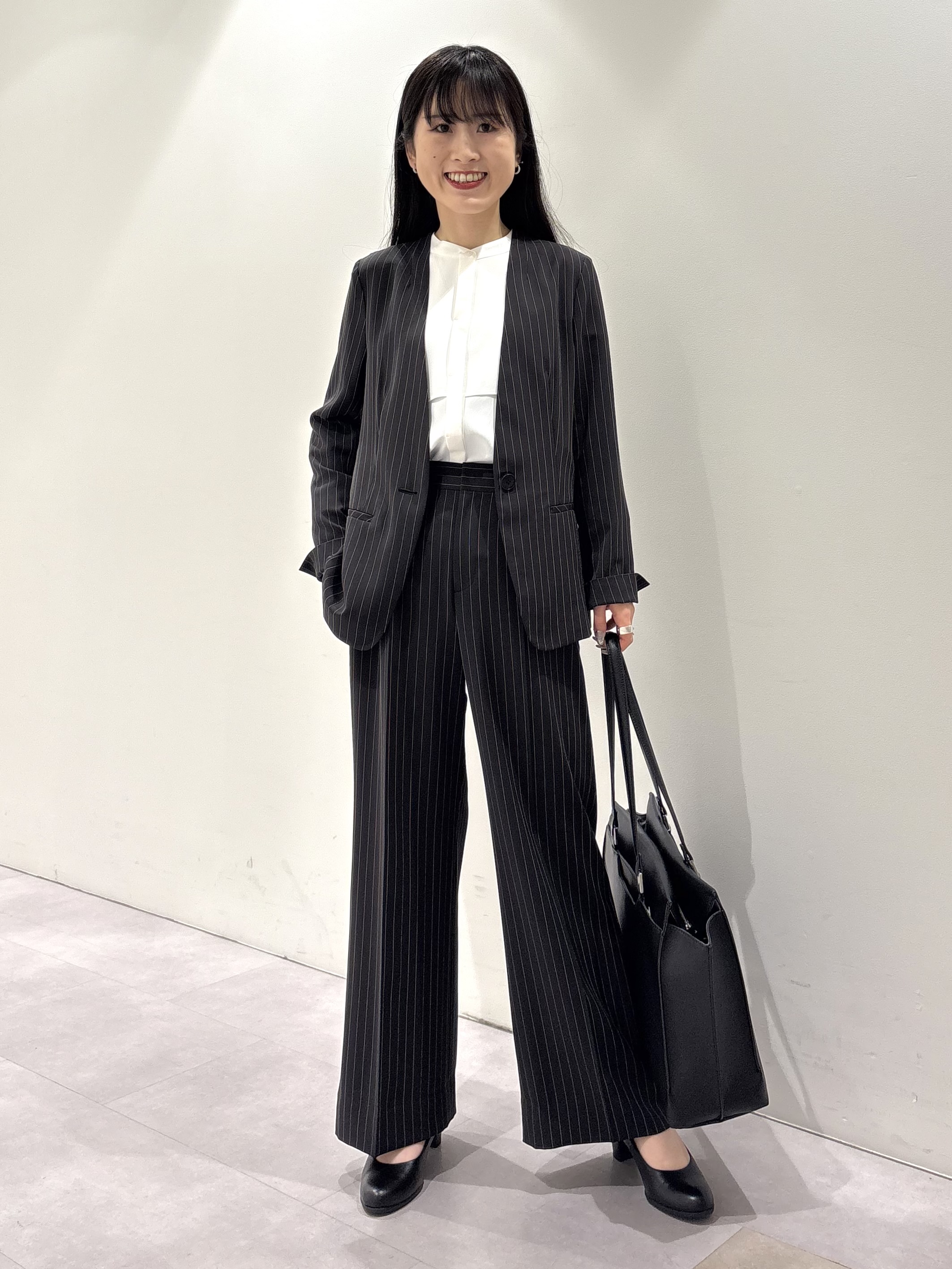 KEIKOさんの「INDIVI｜【新作登場！着る日傘】 ダブルジャケット」を使ったコーディネート