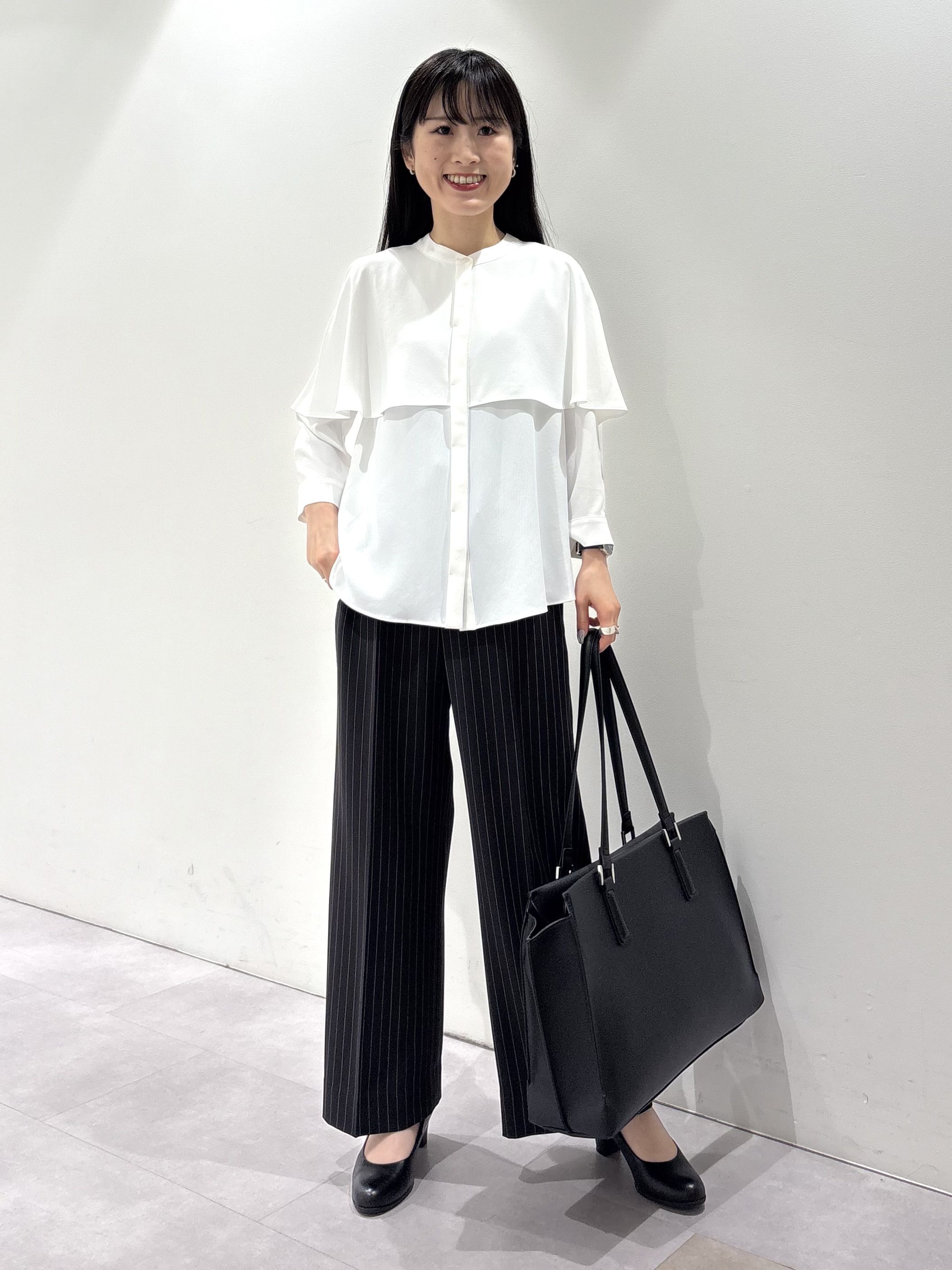 KEIKOさんの「INDIVI｜【新作登場！着る日傘】 ダブルジャケット」を使ったコーディネート