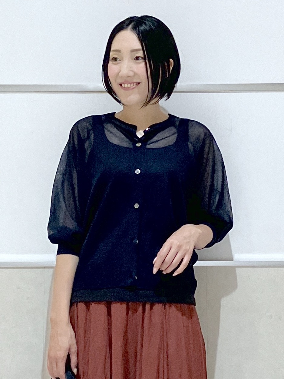 eriko さんの「Dessin｜お守りカーディガン -ウォッシャブル-」を使ったコーディネート