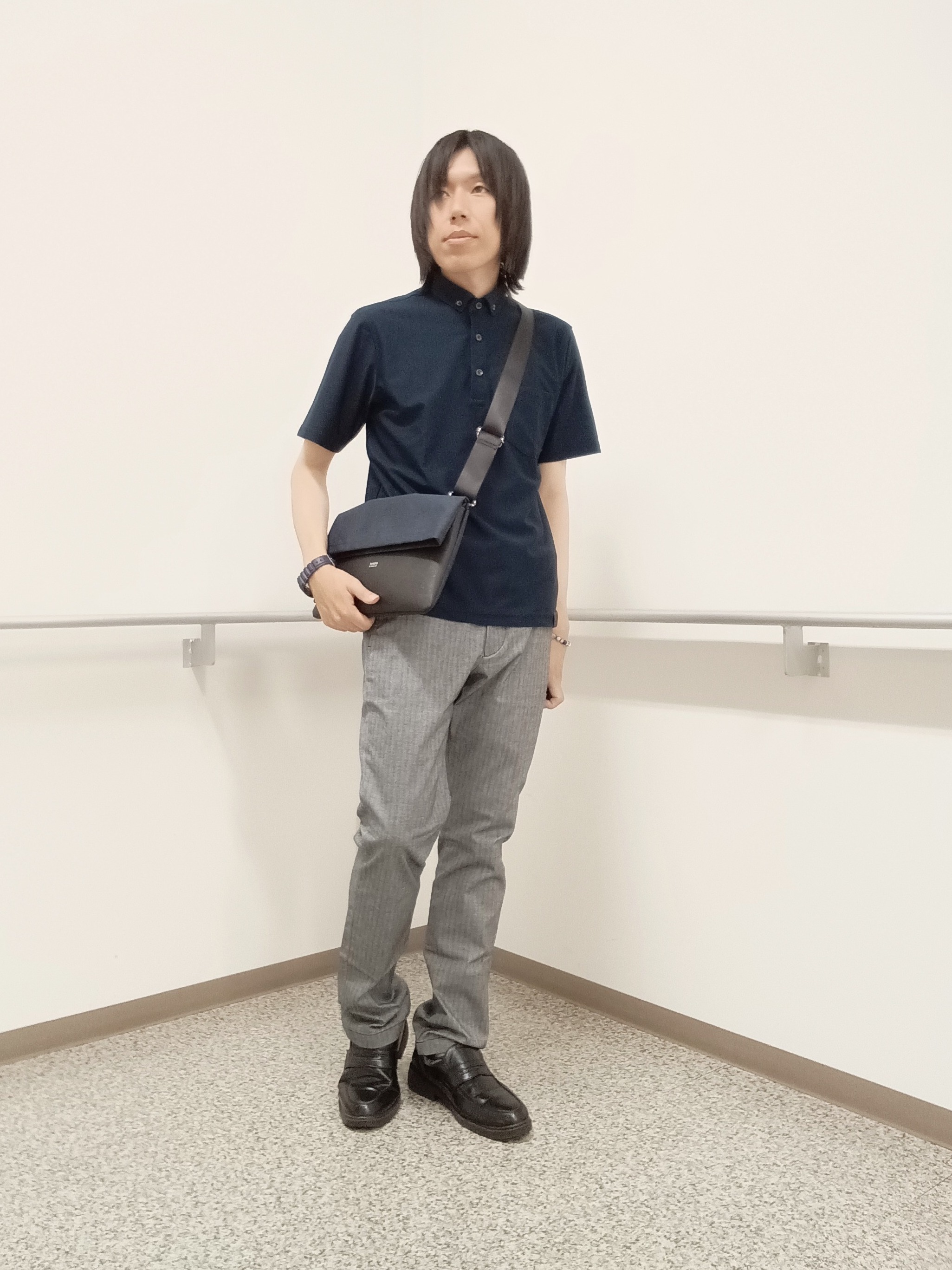 moritaさんの「TAKEO KIKUCHI｜AIRTOOL ポロシャツ」を使ったコーディネート