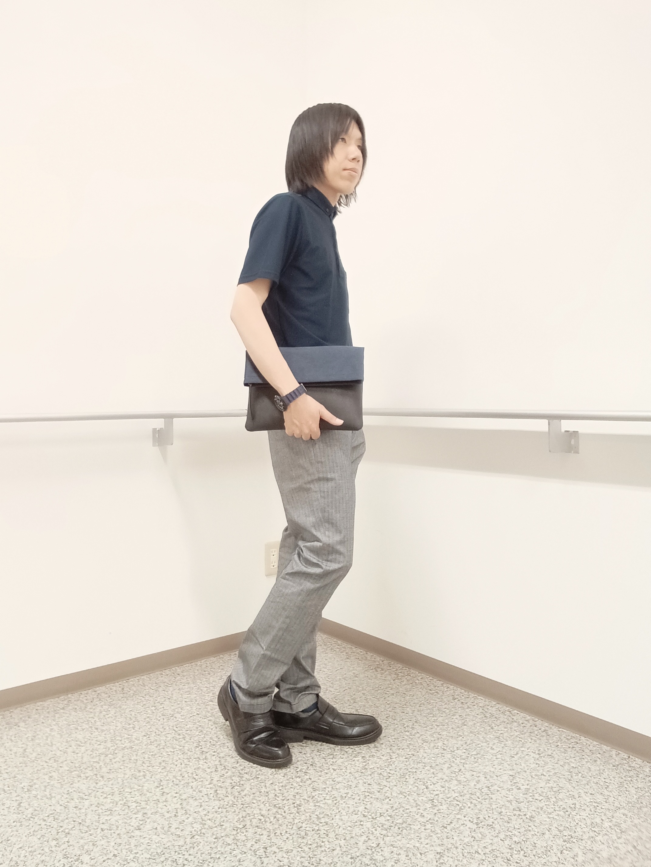 moritaさんの「TAKEO KIKUCHI｜AIRTOOL ポロシャツ」を使ったコーディネート