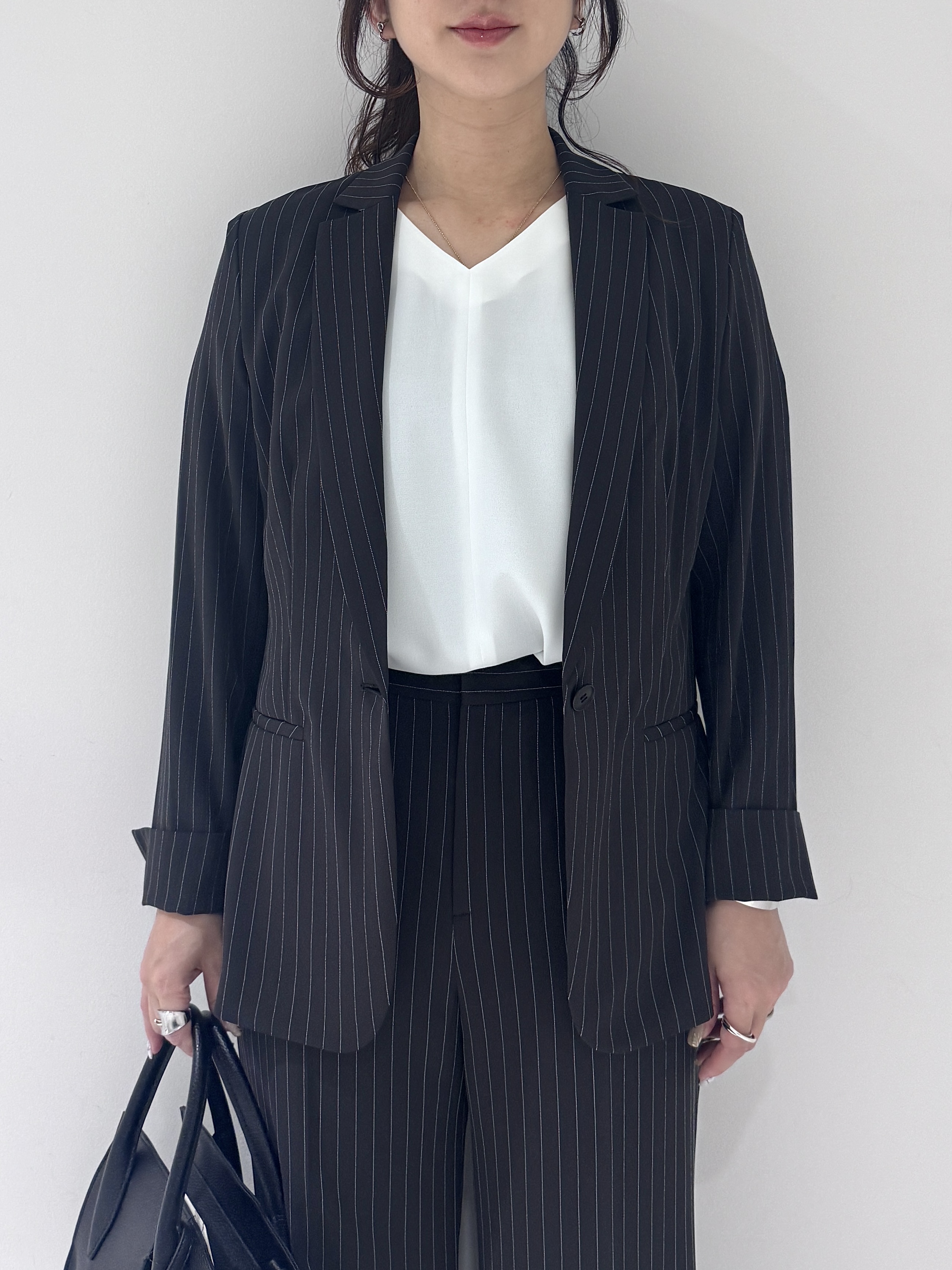 そんさんの「INDIVI｜【新作登場！着る日傘】 テーラードジャケット」を使ったコーディネート