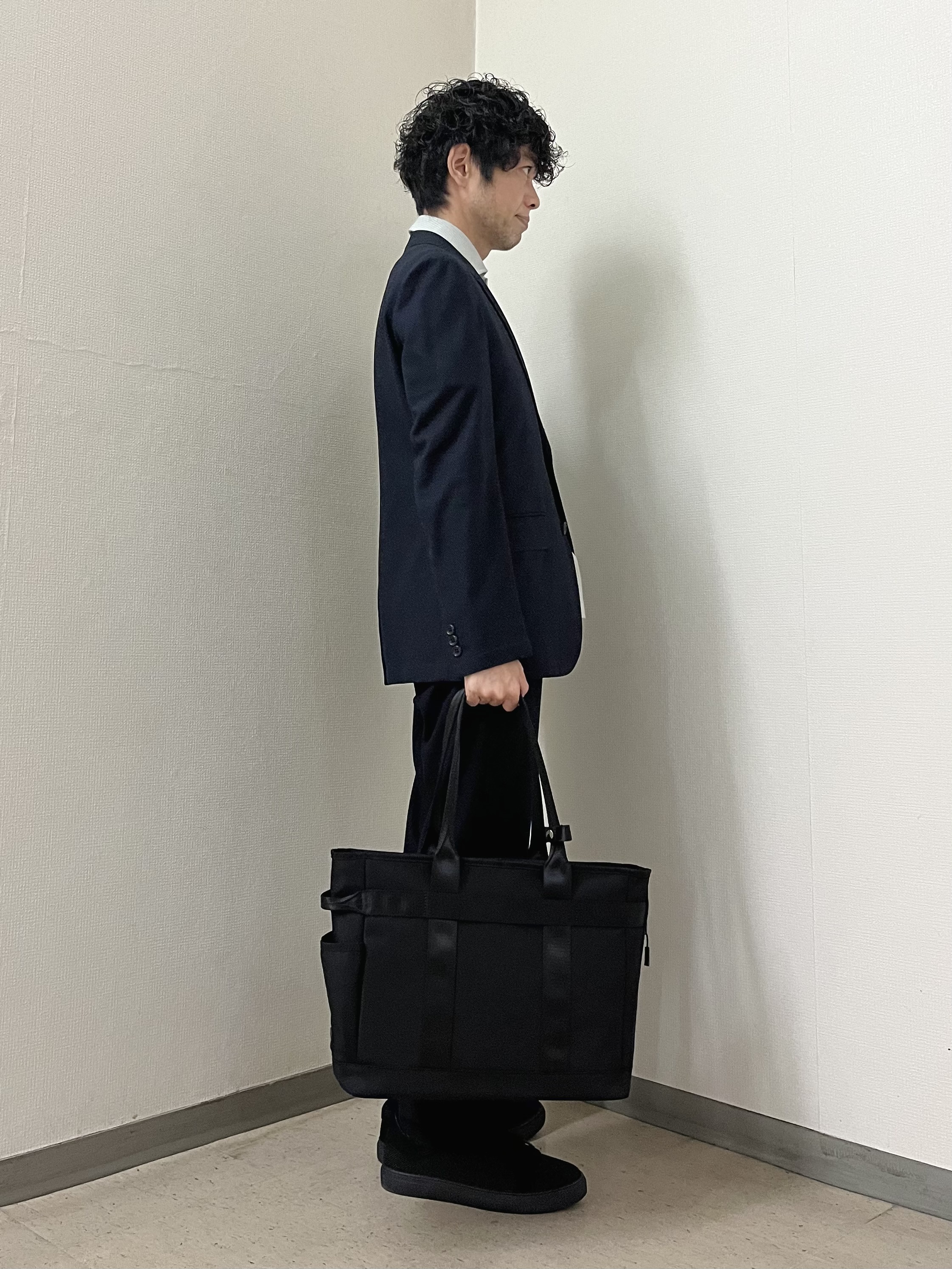 URAさんの「TAKEO KIKUCHI｜【抗菌防臭】CALCULO（R）ジャージ ジャケット」を使ったコーディネート