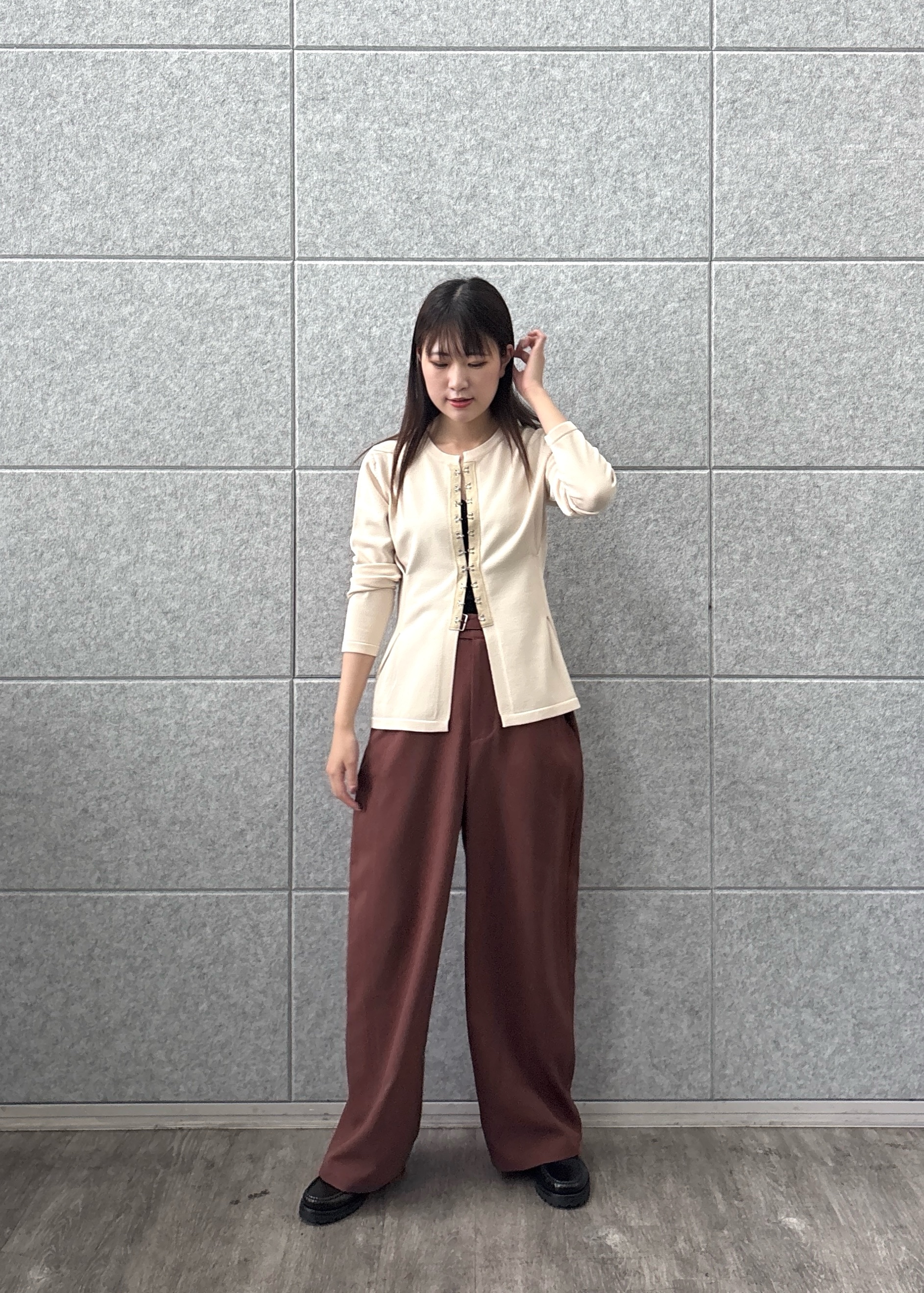 Renoさんの「INDIVI｜」を使ったコーディネート