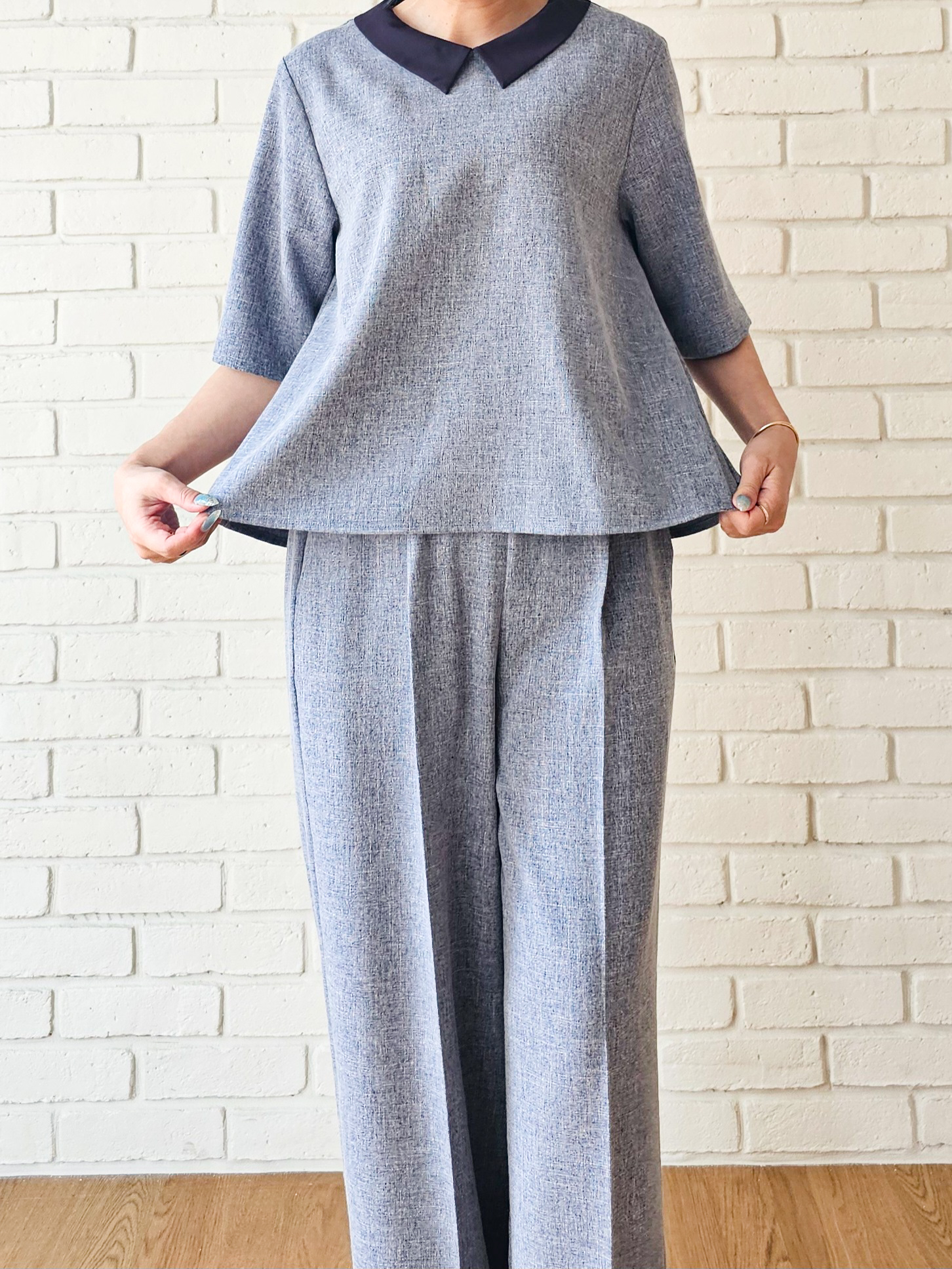 ゆゆさんの「SHOO･LA･RUE｜片手ではけるサンダル　シューダル26SS」を使ったコーディネート