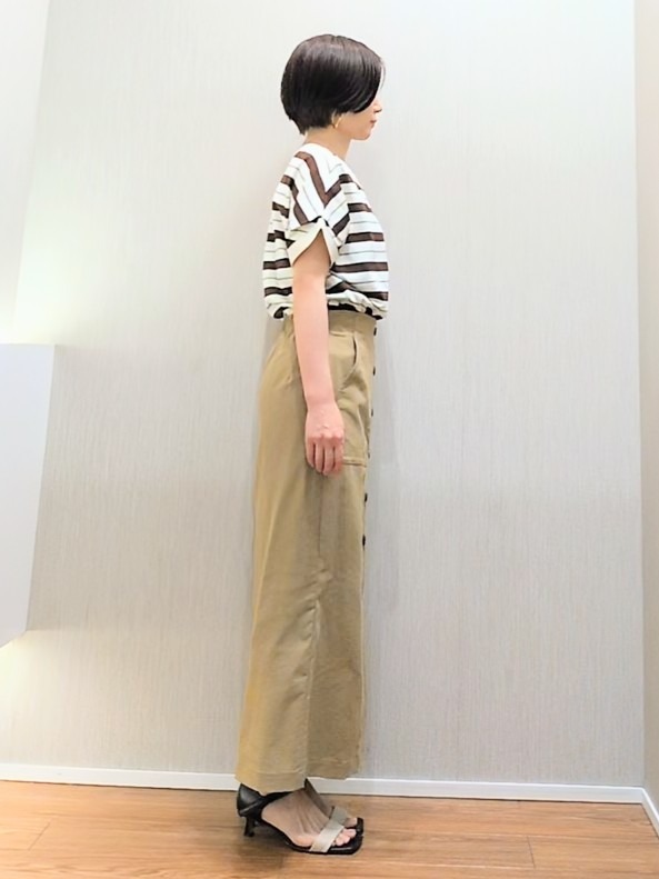 ミズタさんの「UNTITLED｜【肌に張り付かない/前後2WAY】ドライタッチコットンプルオーバー」を使ったコーディネート