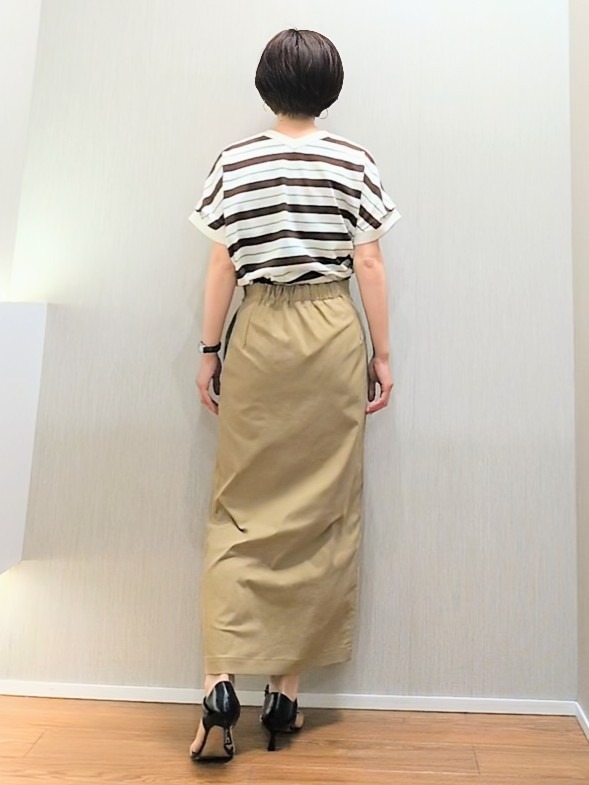 ミズタさんの「UNTITLED｜【肌に張り付かない/前後2WAY】ドライタッチコットンプルオーバー」を使ったコーディネート