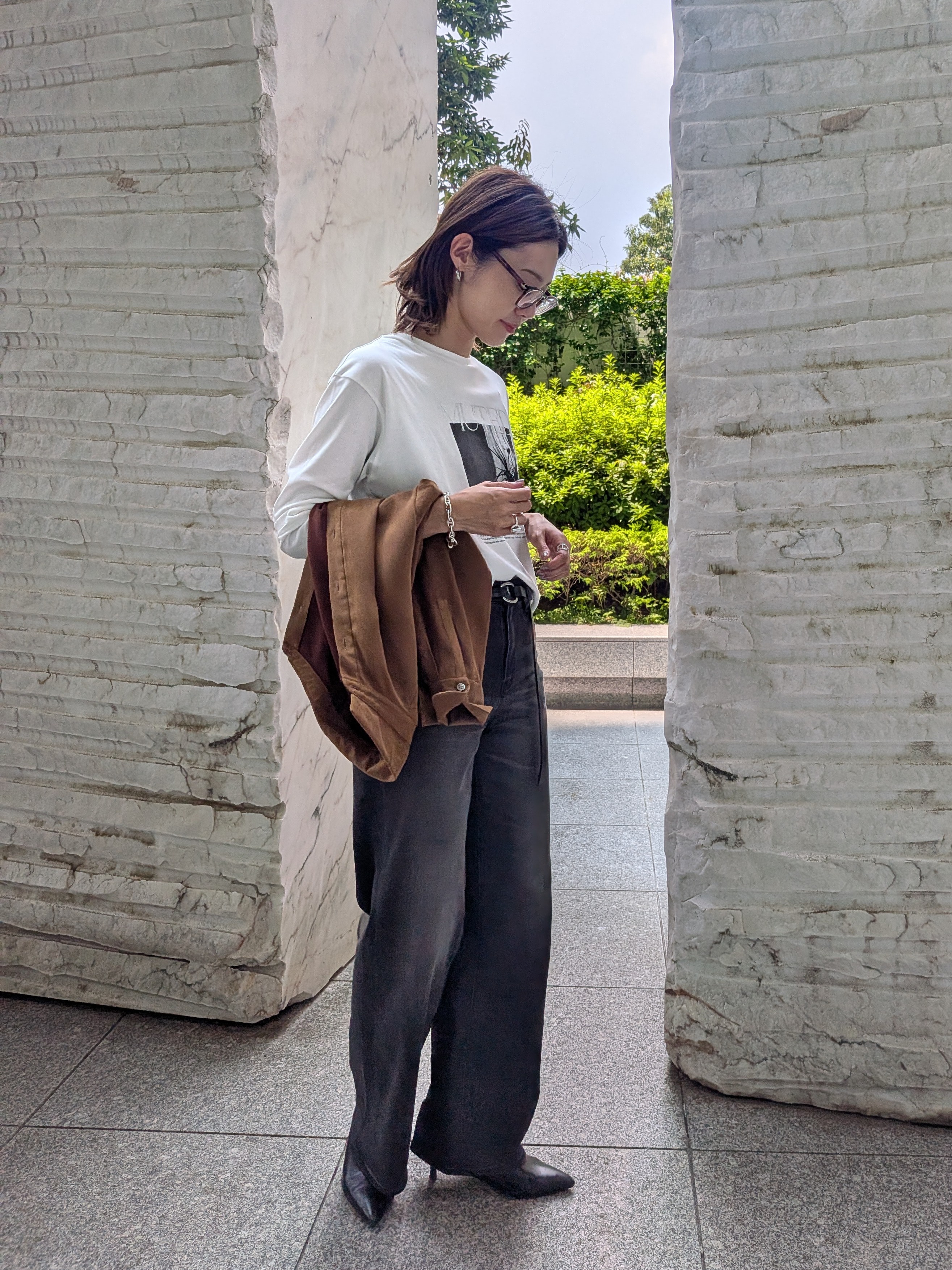 Aさんの「UNTITLED｜【追加/人気デニム】MAKE&times;DENIM WIDE」を使ったコーディネート