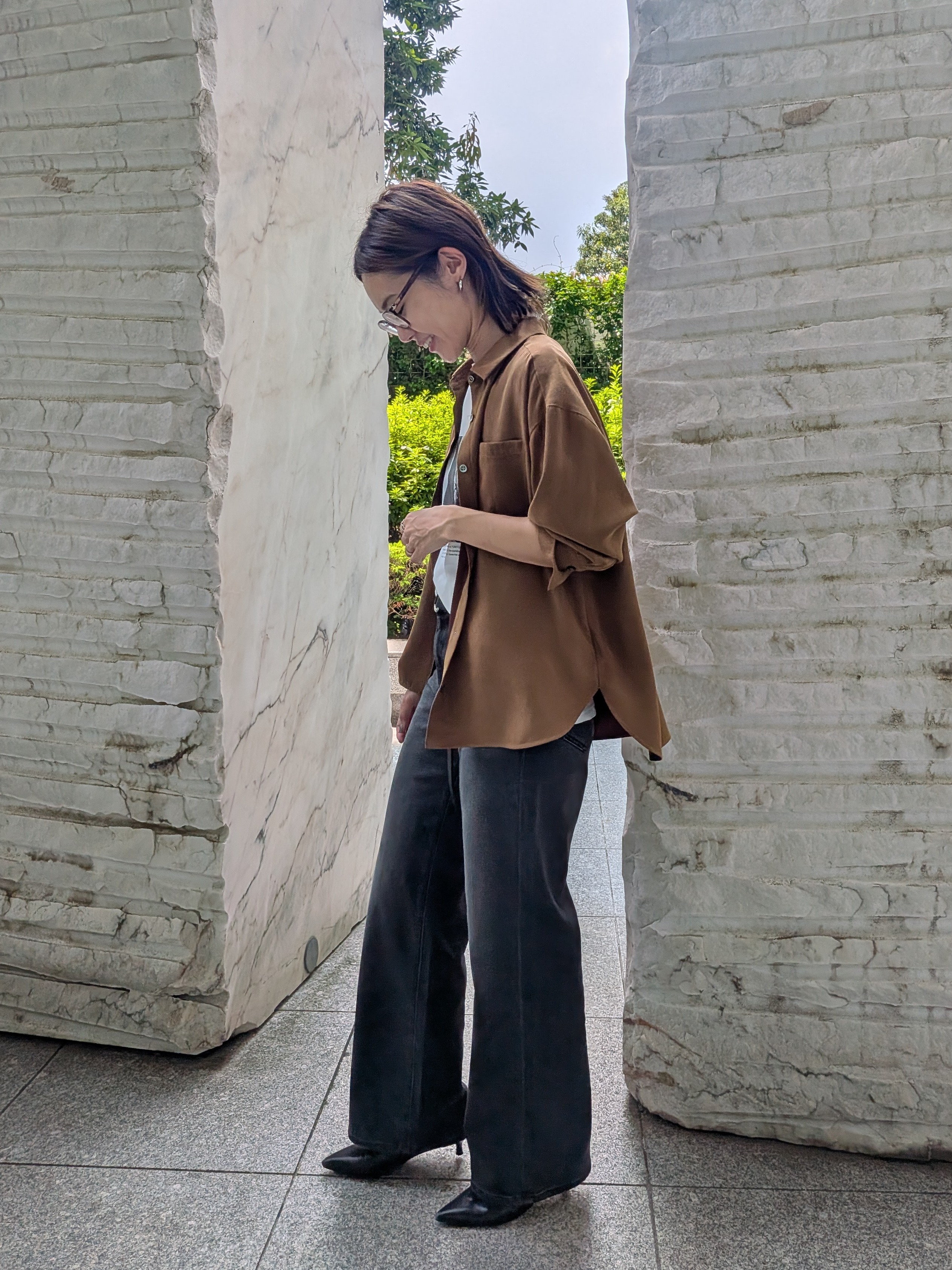 Aさんの「UNTITLED｜【追加/人気デニム】MAKE&times;DENIM WIDE」を使ったコーディネート