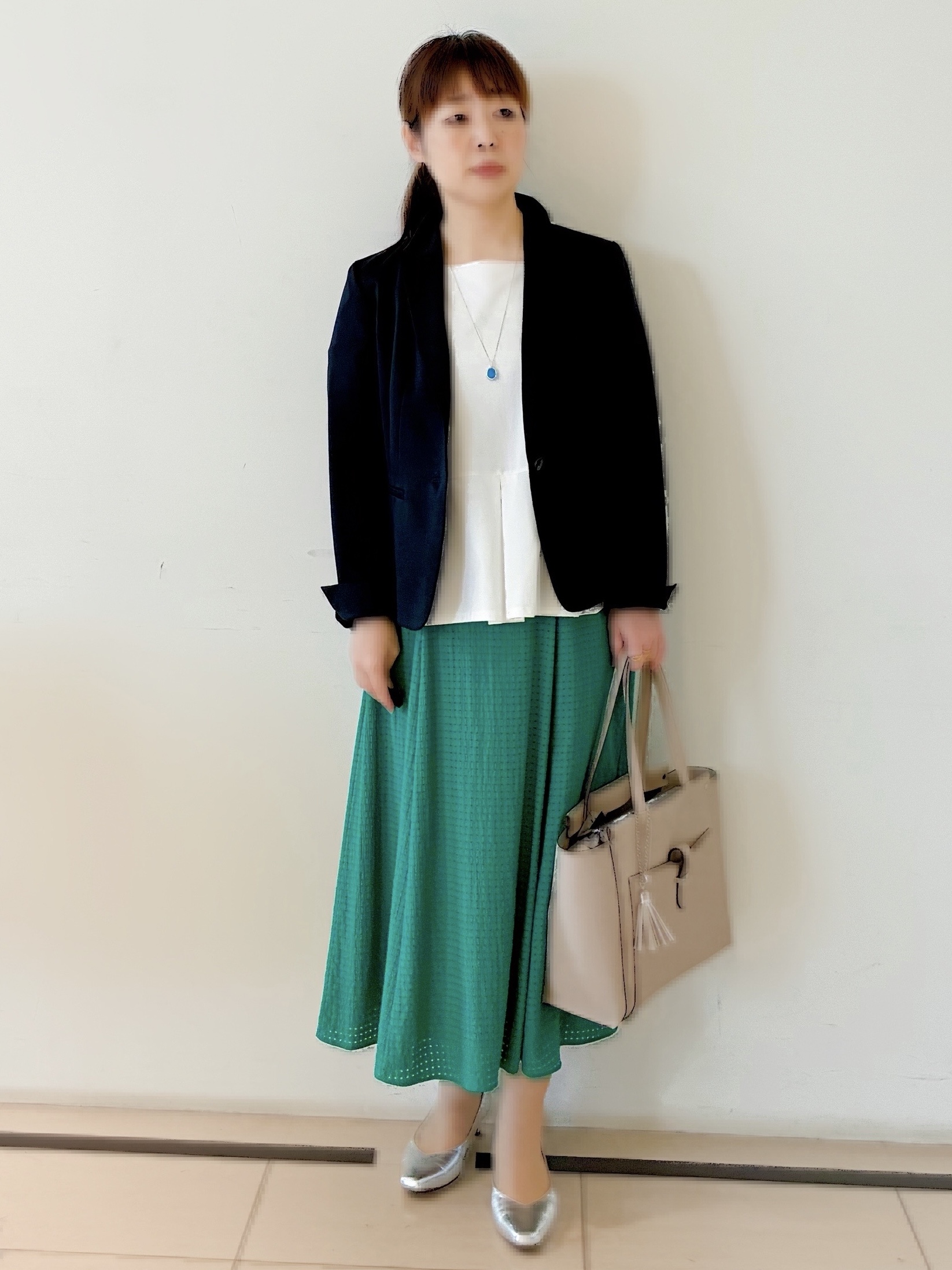 ひーさんの「Reflect｜【SS-4Lサイズ／UVカット／接触冷感】匠ジャケット／ベーシックテーラード」を使ったコーディネート