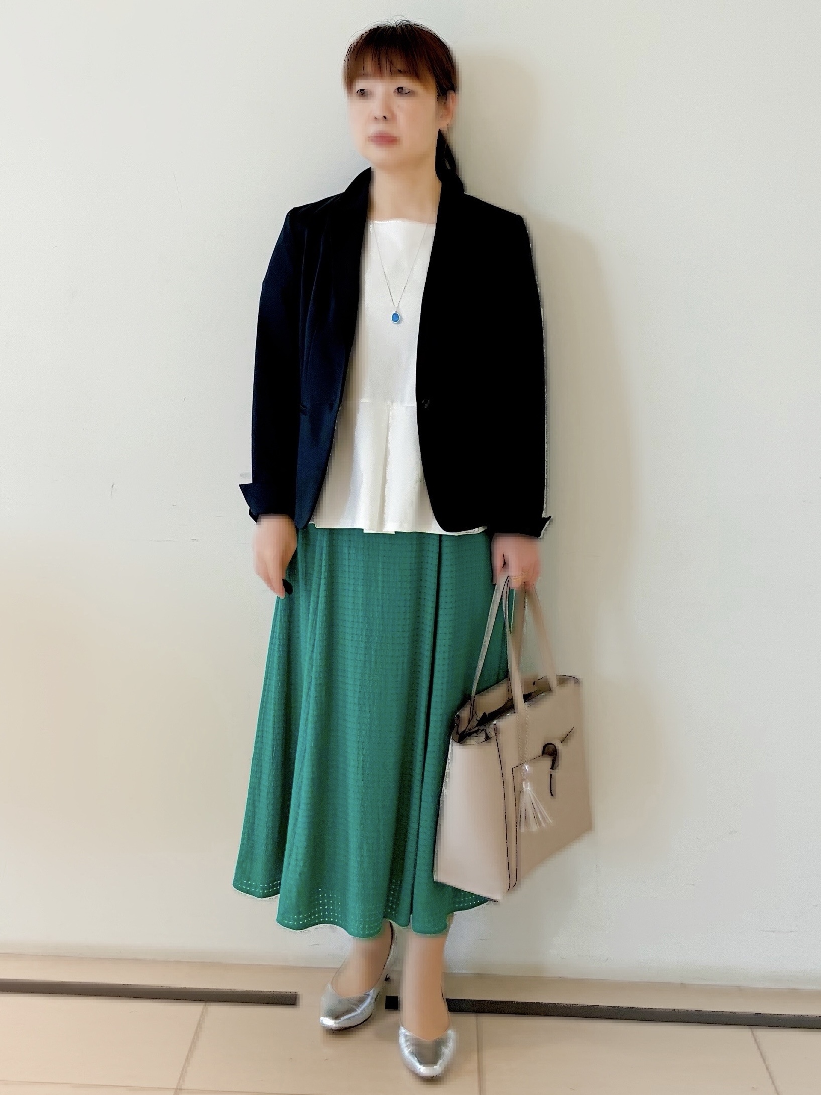 ひーさんの「Reflect｜【SS-4Lサイズ／UVカット／接触冷感】匠ジャケット／ベーシックテーラード」を使ったコーディネート