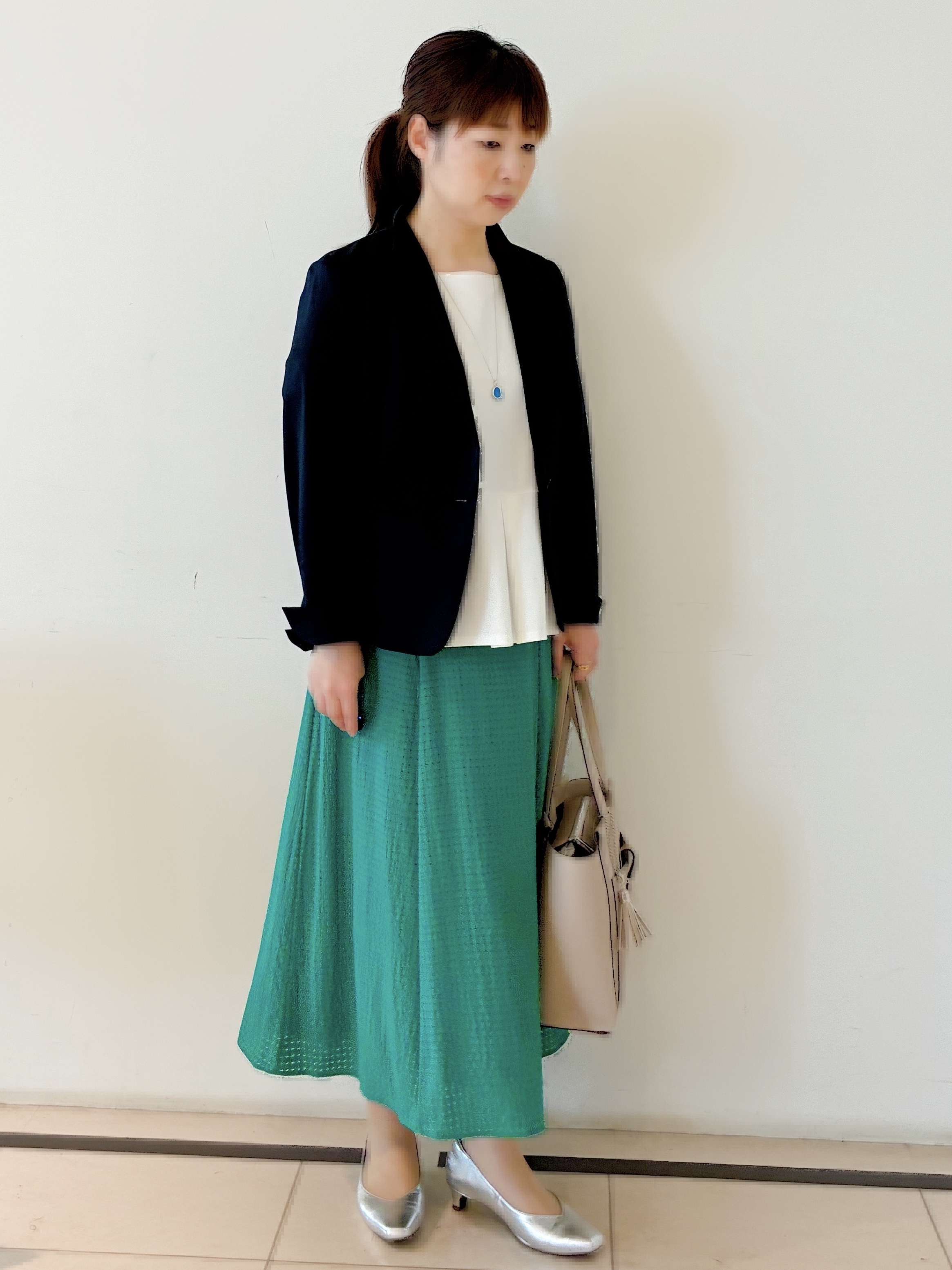 ひーさんの「Reflect｜【SS-4Lサイズ／UVカット／接触冷感】匠ジャケット／ベーシックテーラード」を使ったコーディネート