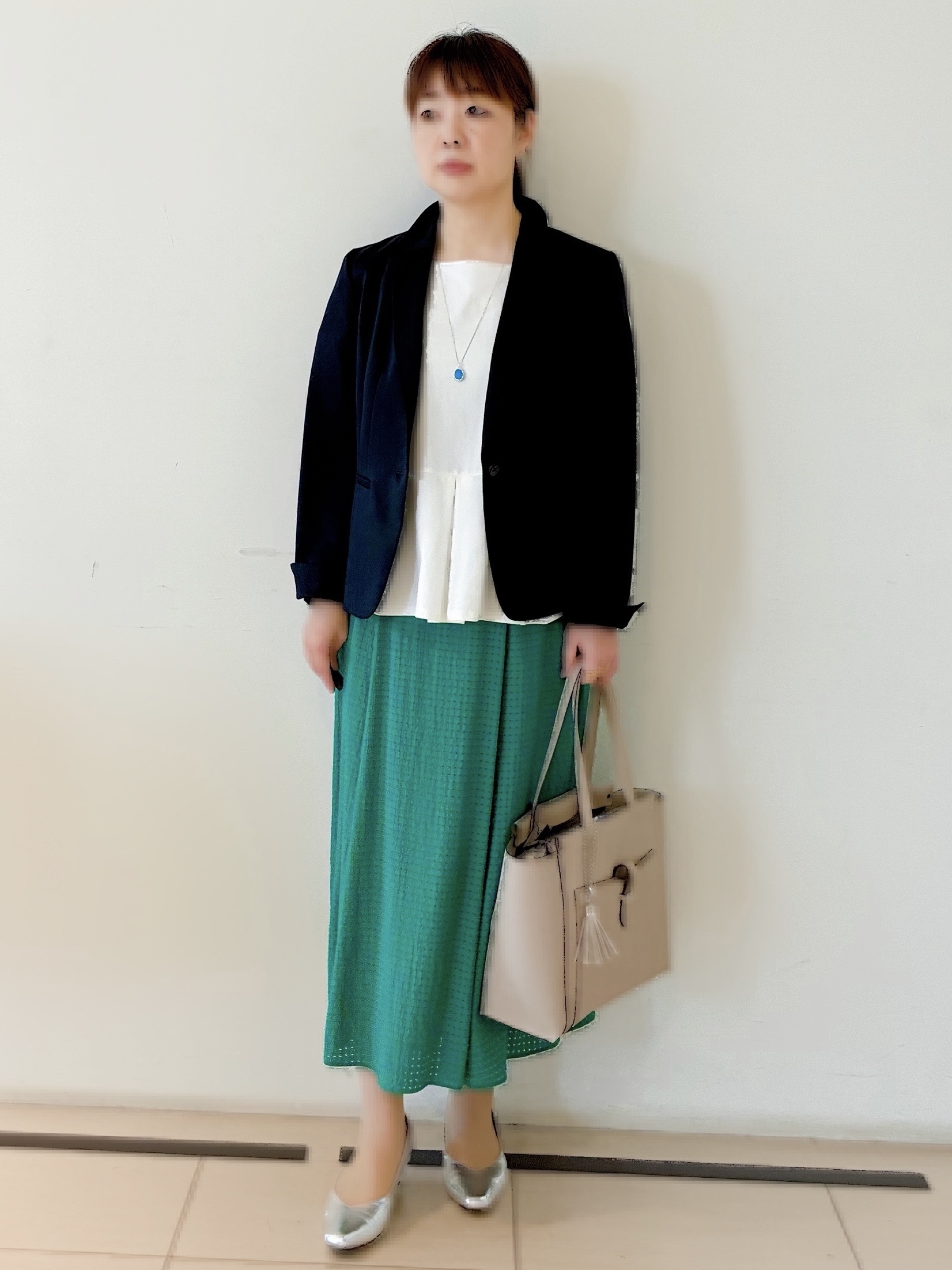 ひーさんの「Reflect｜【SS-4Lサイズ／UVカット／接触冷感】匠ジャケット／ベーシックテーラード」を使ったコーディネート