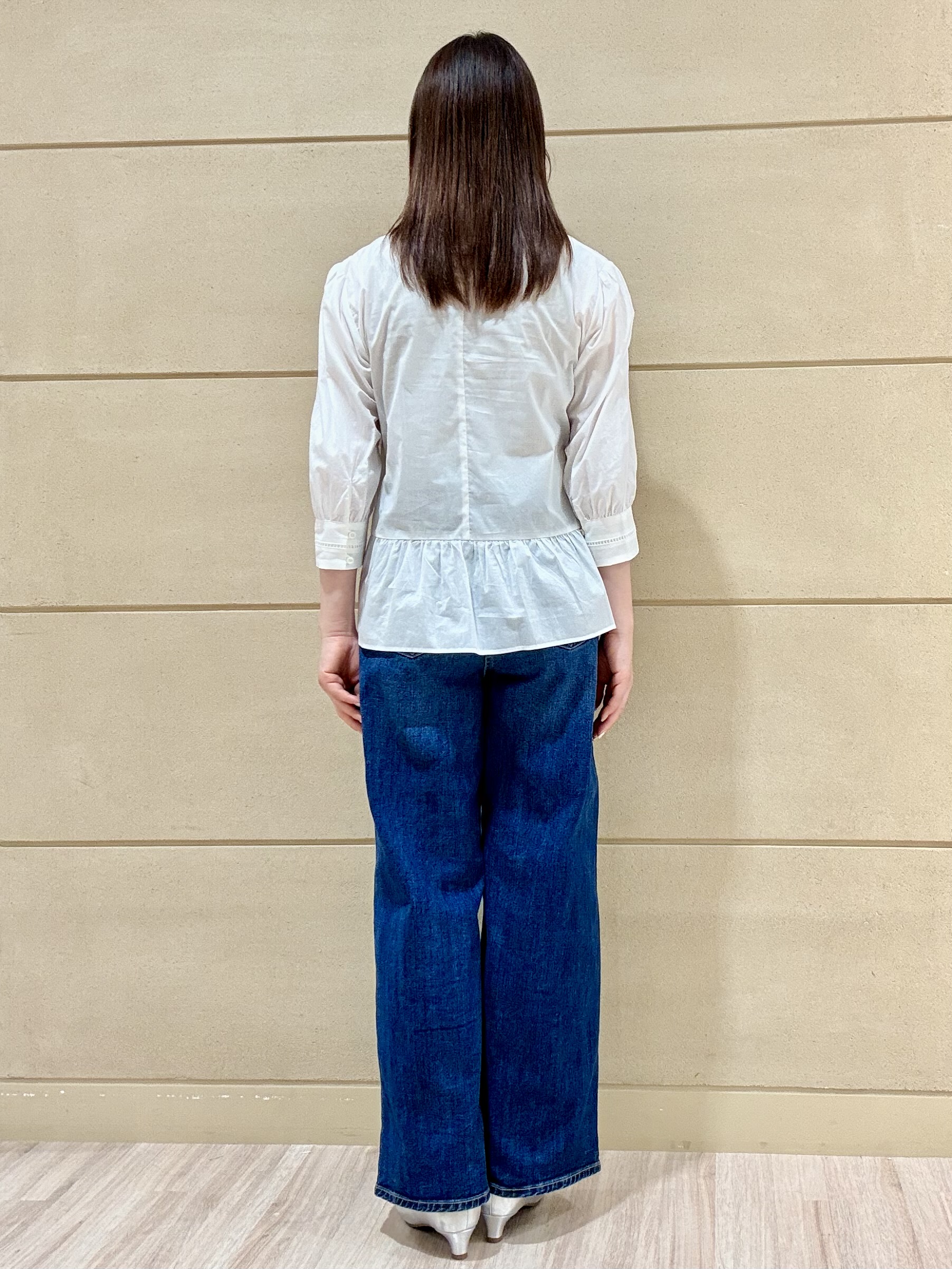 Marさんの「Reflect｜【手洗い可】ピンタックレースブラウス」を使ったコーディネート