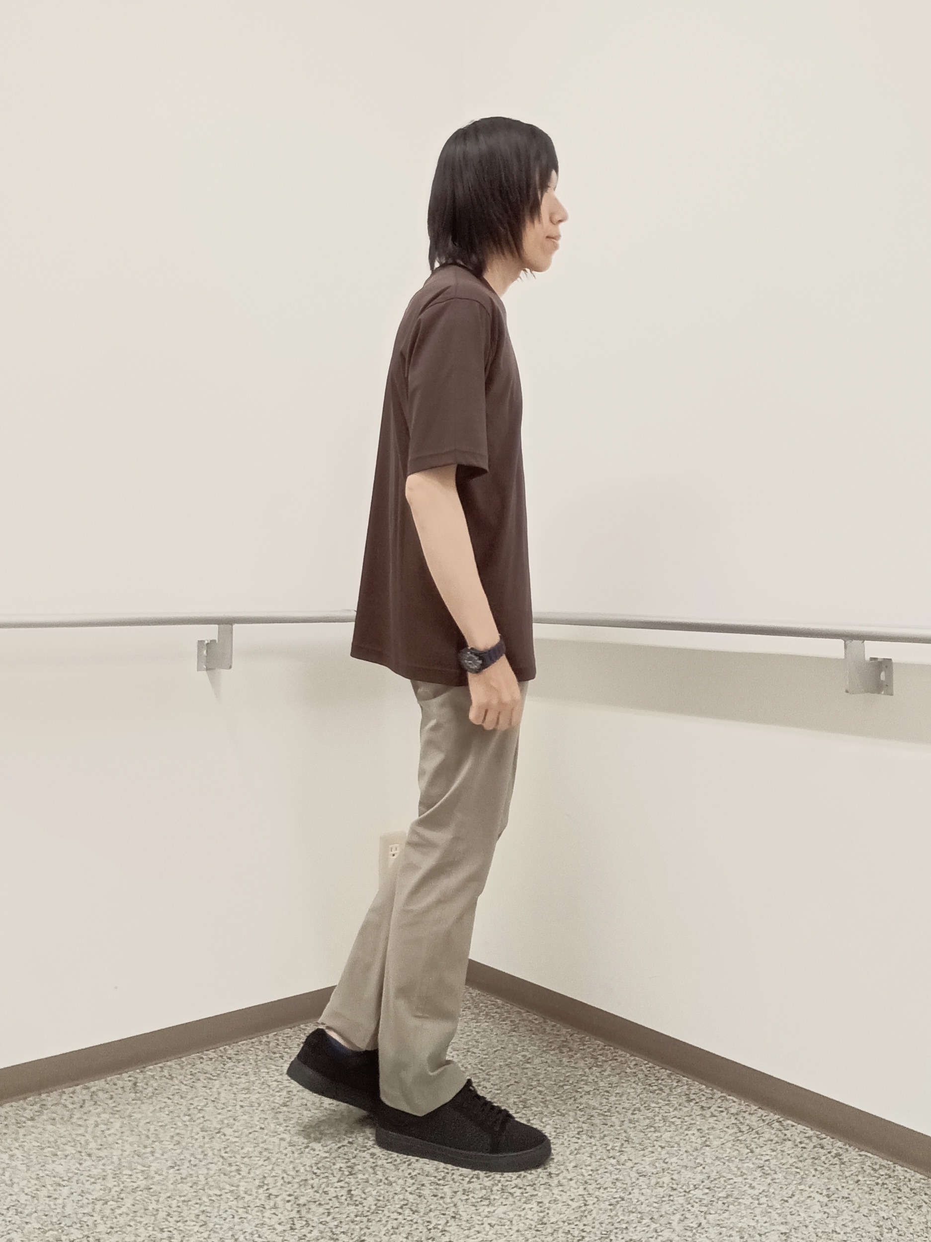 moritaさんの「TAKEO KIKUCHI｜【日本製】JFP DotAir（R）サッカー7分袖シャツ」を使ったコーディネート
