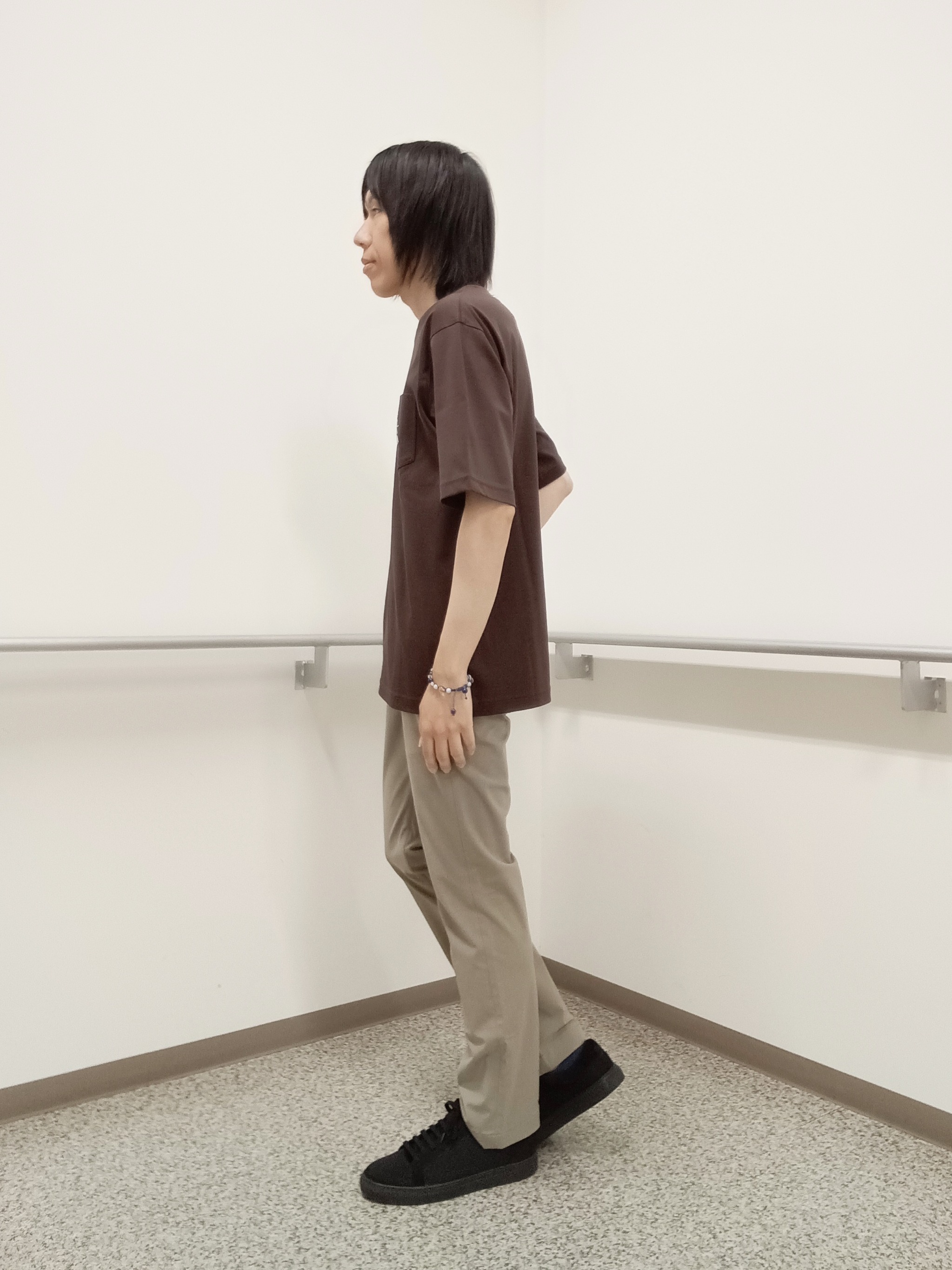 moritaさんの「TAKEO KIKUCHI｜【日本製】JFP DotAir（R）サッカー7分袖シャツ」を使ったコーディネート