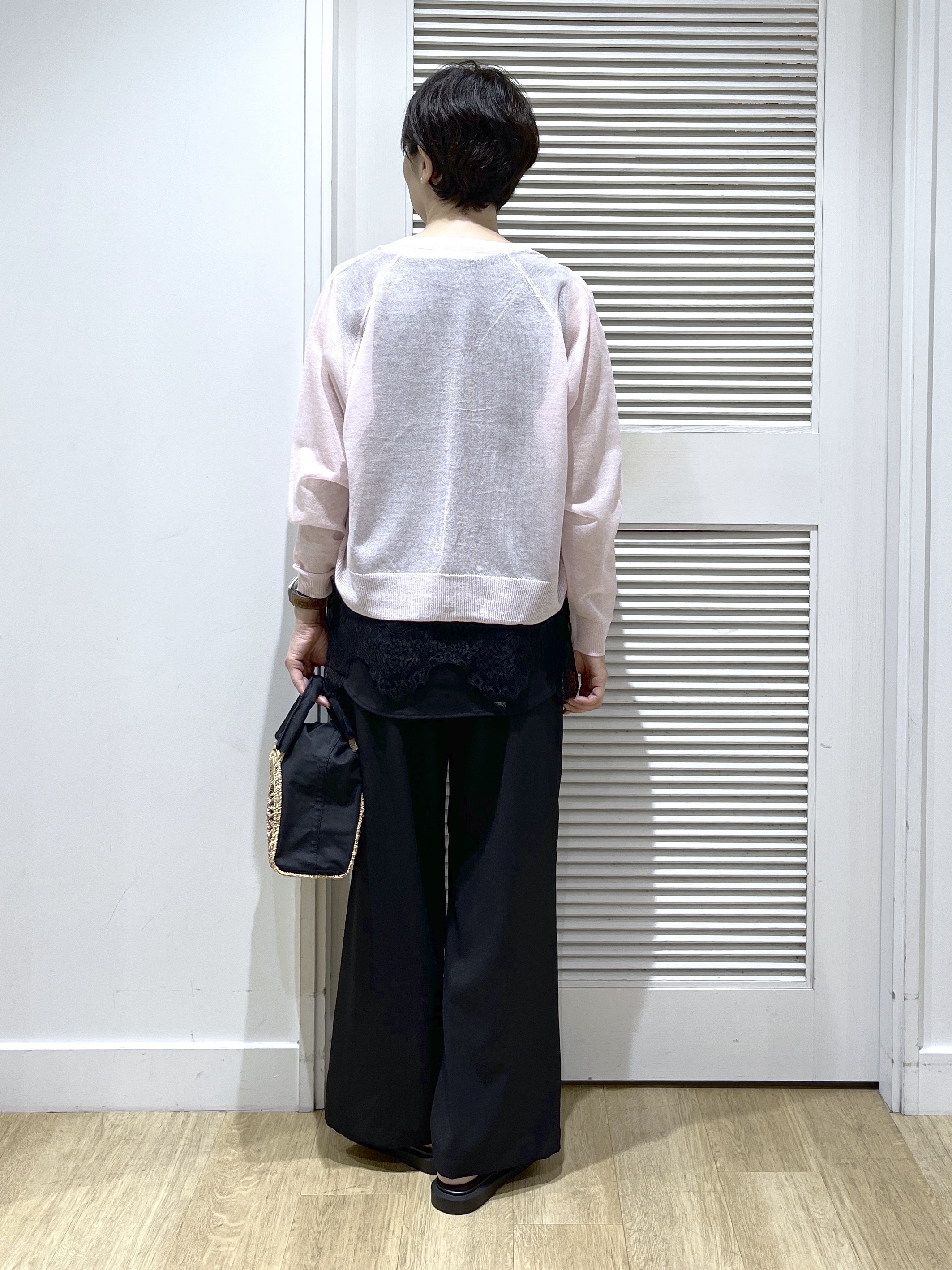 Miyazakiさんの「Dessin｜【洗える】ジョーゼットノースリーブ」を使ったコーディネート