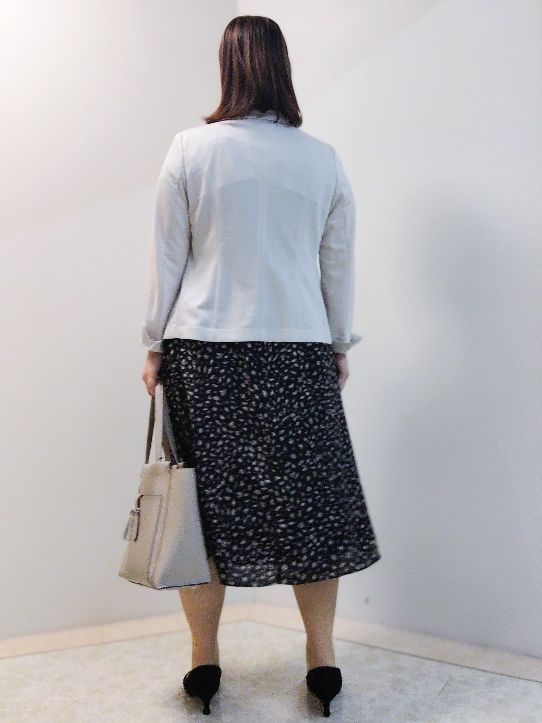 エリさんの「Reflect｜【SS-4Lサイズ／UVカット／接触冷感】匠ジャケット／ベーシックテーラード」を使ったコーディネート