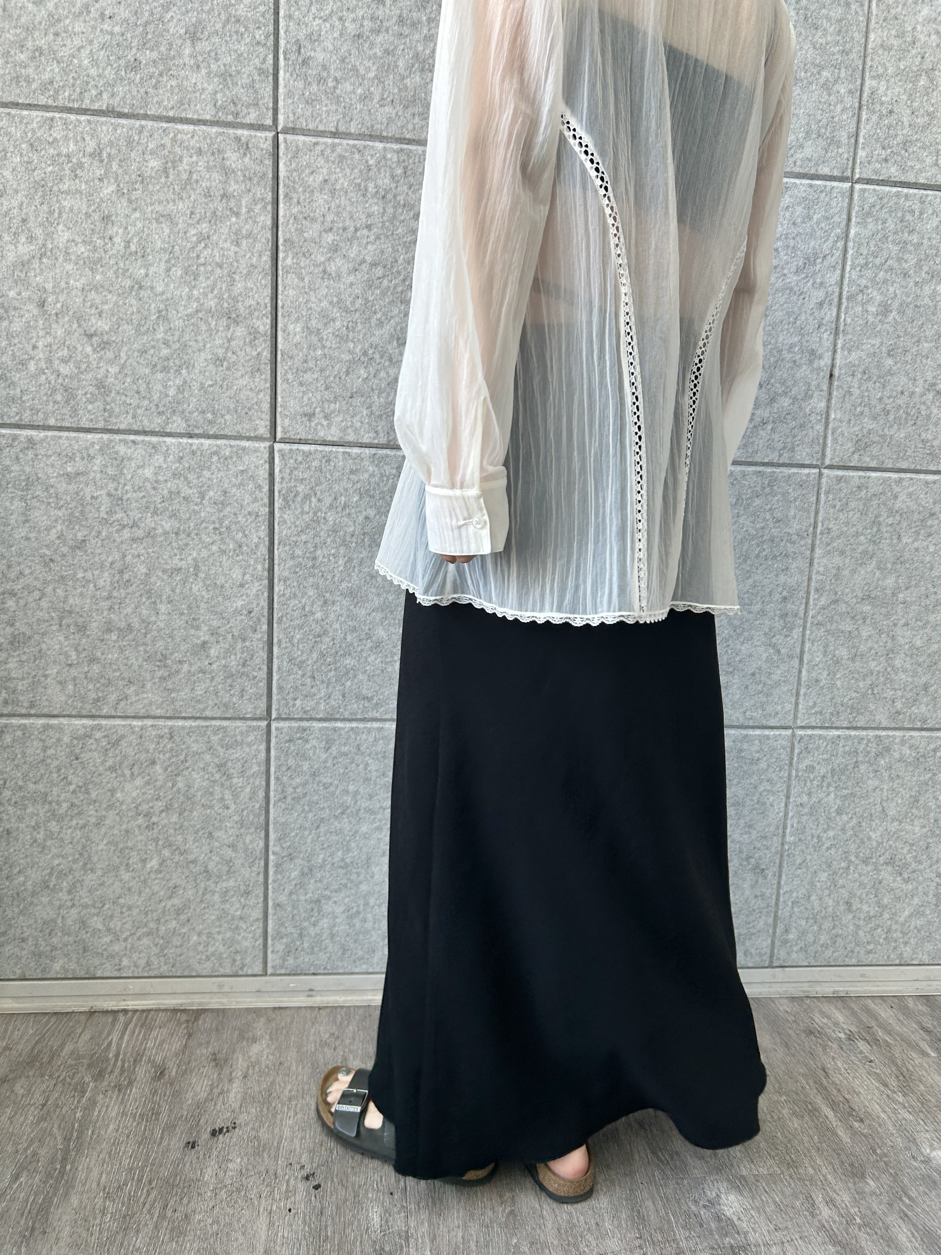 harunaさんの「CODE A｜【ReRe】easy－fit long skirt」を使ったコーディネート
