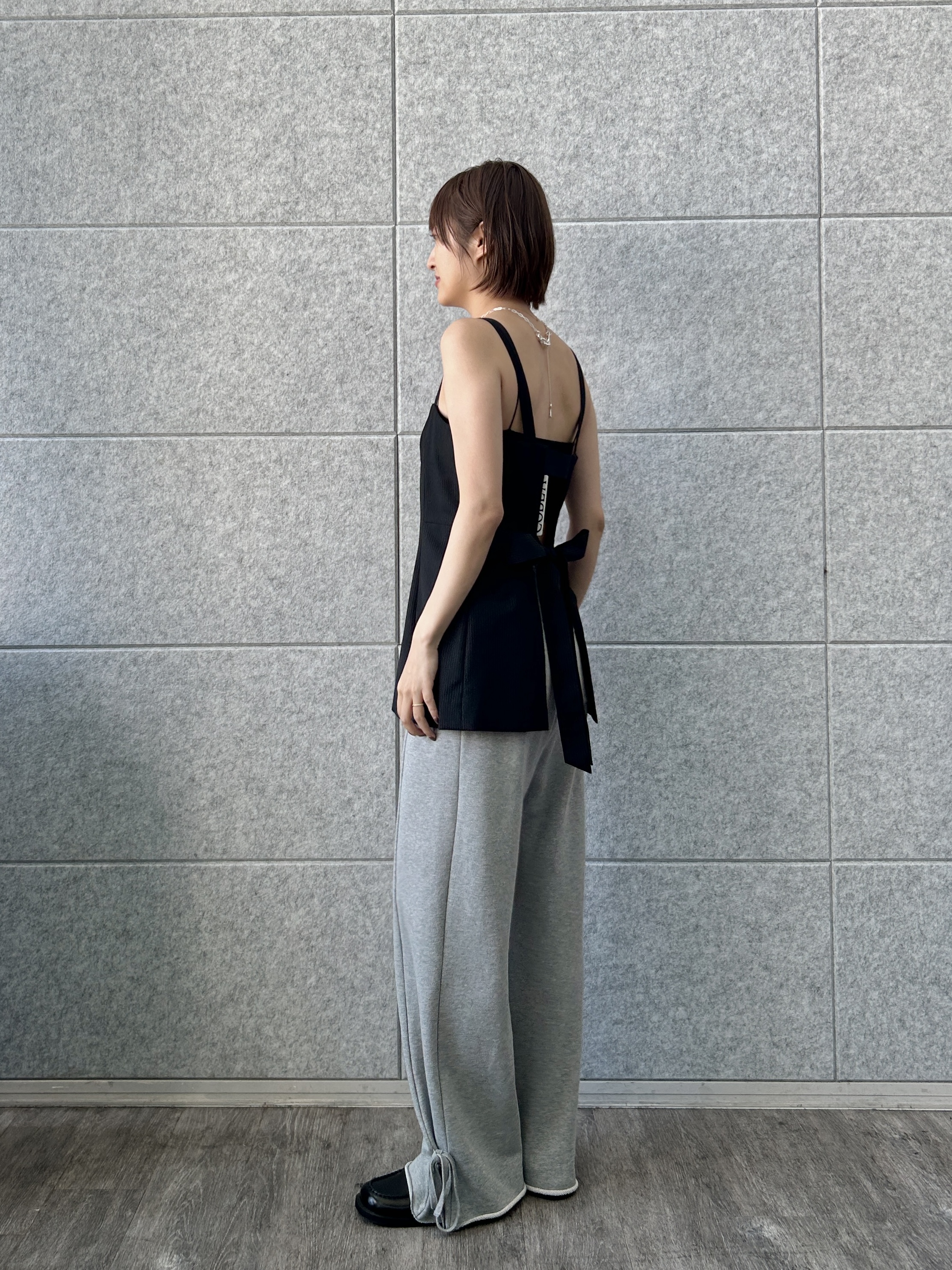 harunaさんの「CODE A｜【Re】ribbon sweat pants」を使ったコーディネート