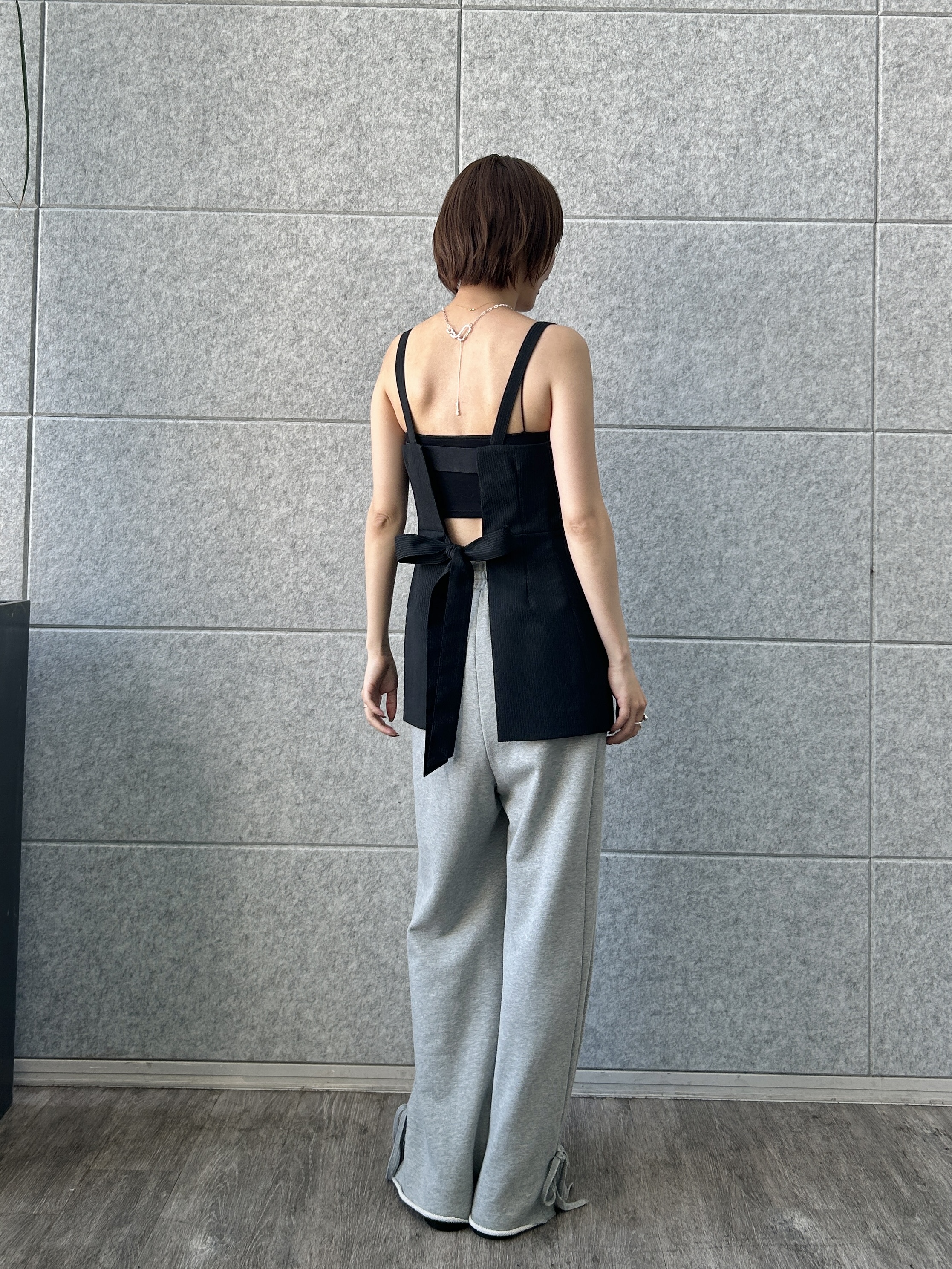 harunaさんの「CODE A｜【Re】ribbon sweat pants」を使ったコーディネート