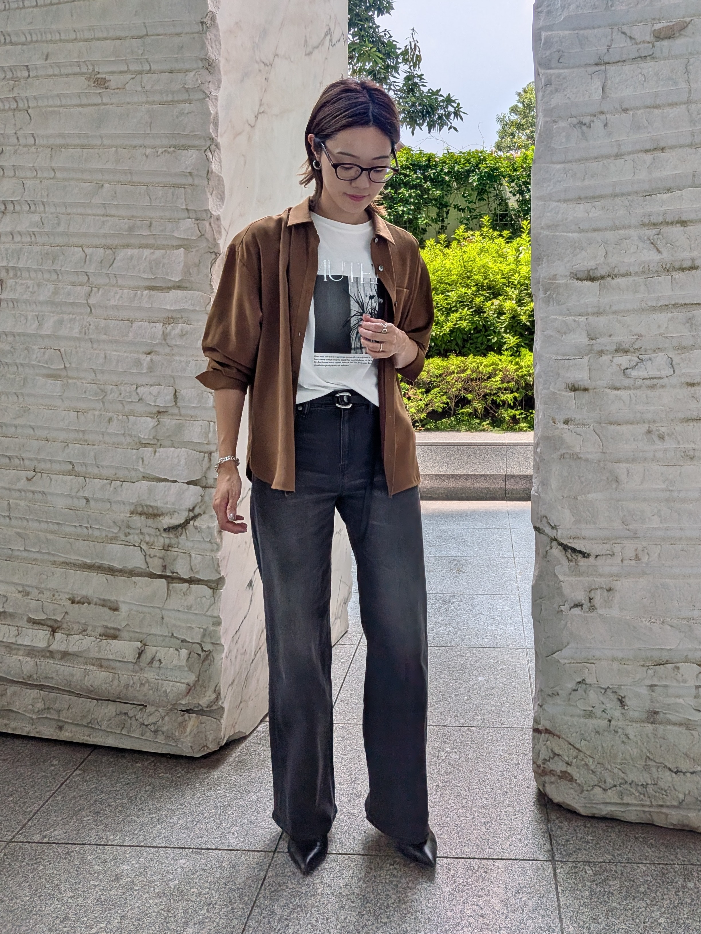 Aさんの「UNTITLED｜【追加/人気デニム】MAKE&times;DENIM WIDE」を使ったコーディネート