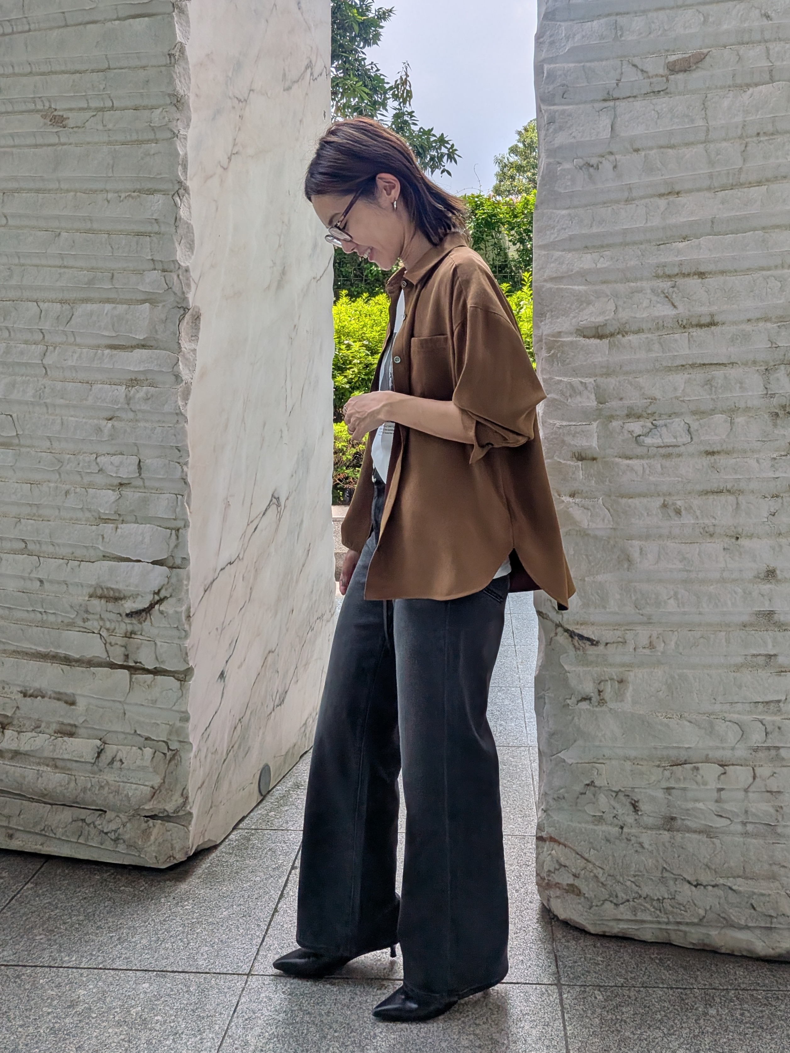 Aさんの「UNTITLED｜【追加/人気デニム】MAKE&times;DENIM WIDE」を使ったコーディネート