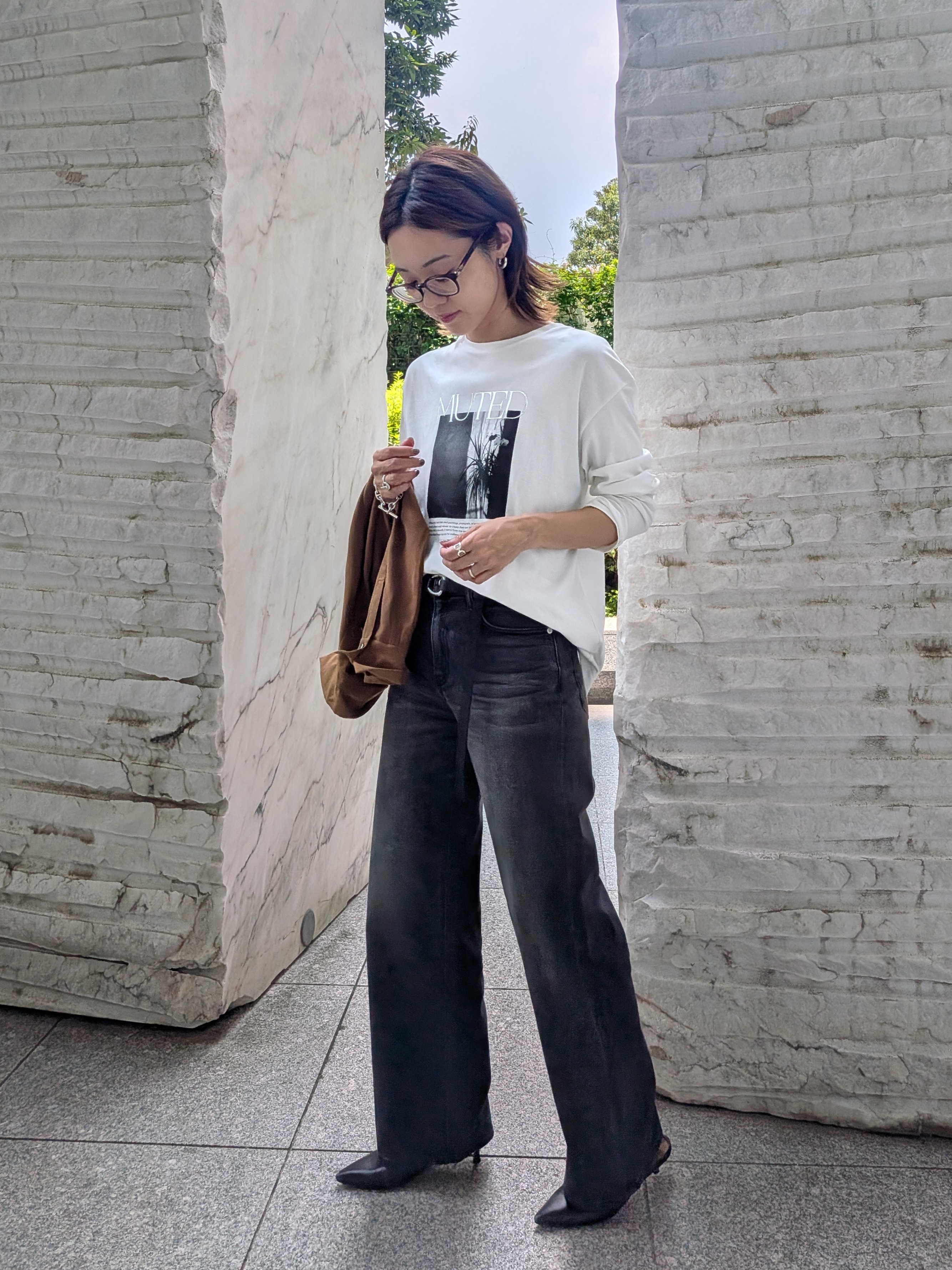 Aさんの「UNTITLED｜【追加/人気デニム】MAKE&times;DENIM WIDE」を使ったコーディネート