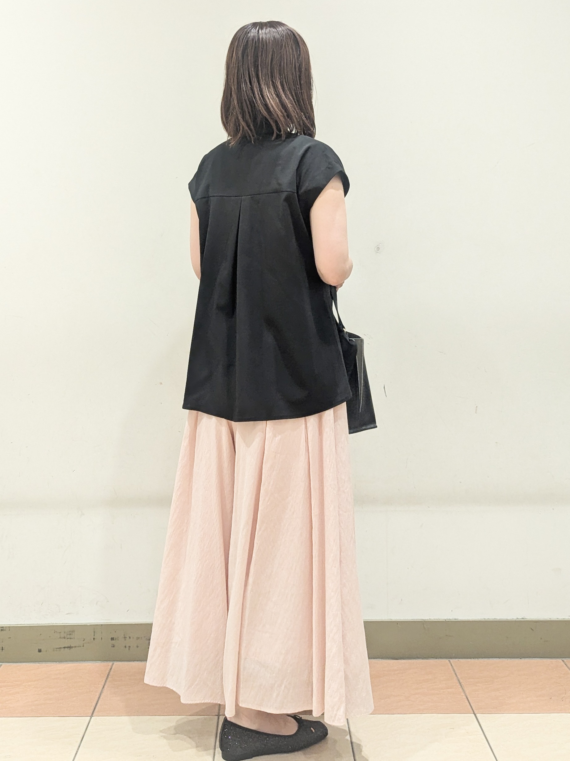 Miさんの「OPAQUE.CLIP｜タックペプラムブラウス【洗濯機OK】」を使ったコーディネート