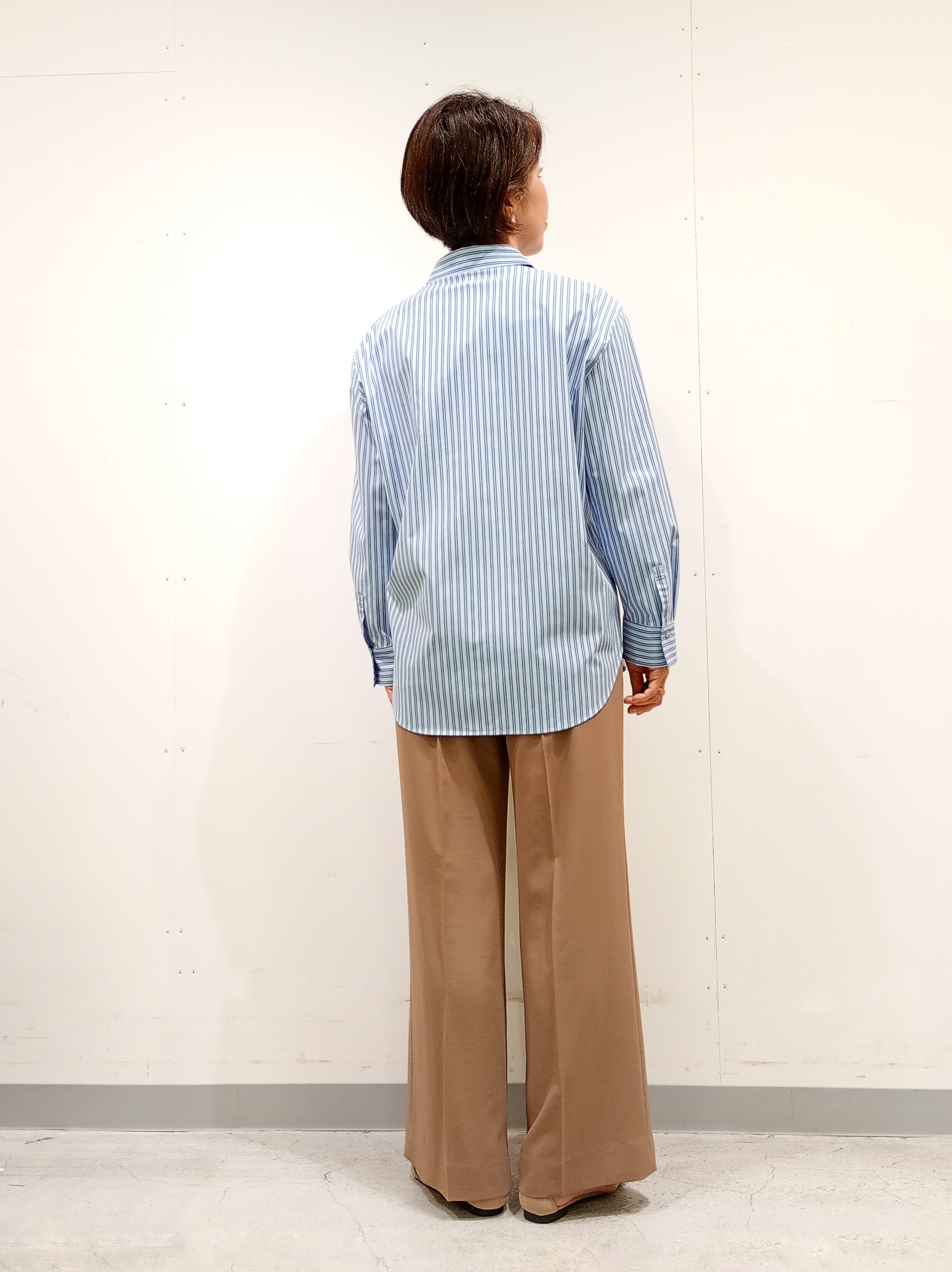 Kさんの「INDIVI｜【UV／接触冷感／高ストレッチ】フロントタックシャツ」を使ったコーディネート
